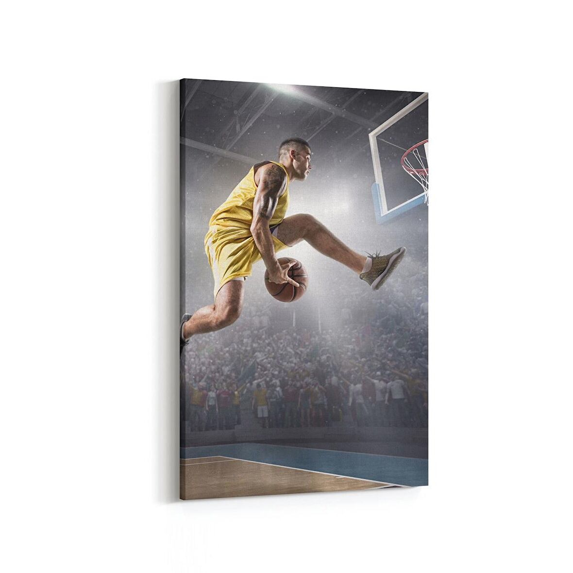 Olla 17192D Spor Görseli Dikey Kanvas Tablo (Ölçü: 60X90)