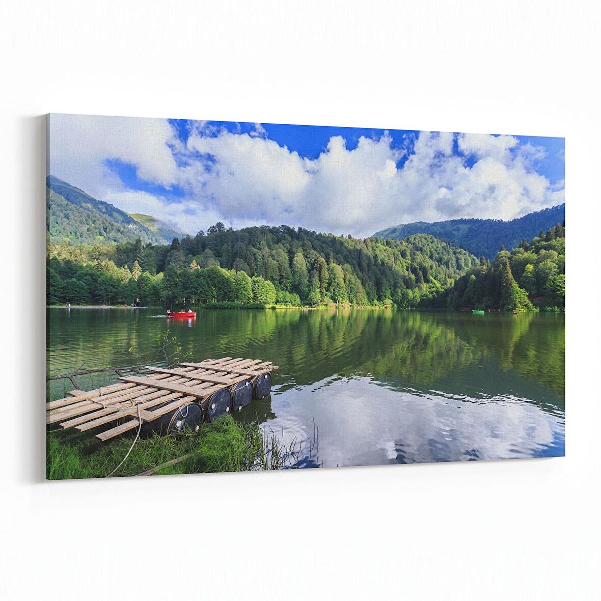 Olla 14384Y Doğa / Manzara Görseli Yatay Kanvas Tablo (Ölçü: 150X100)