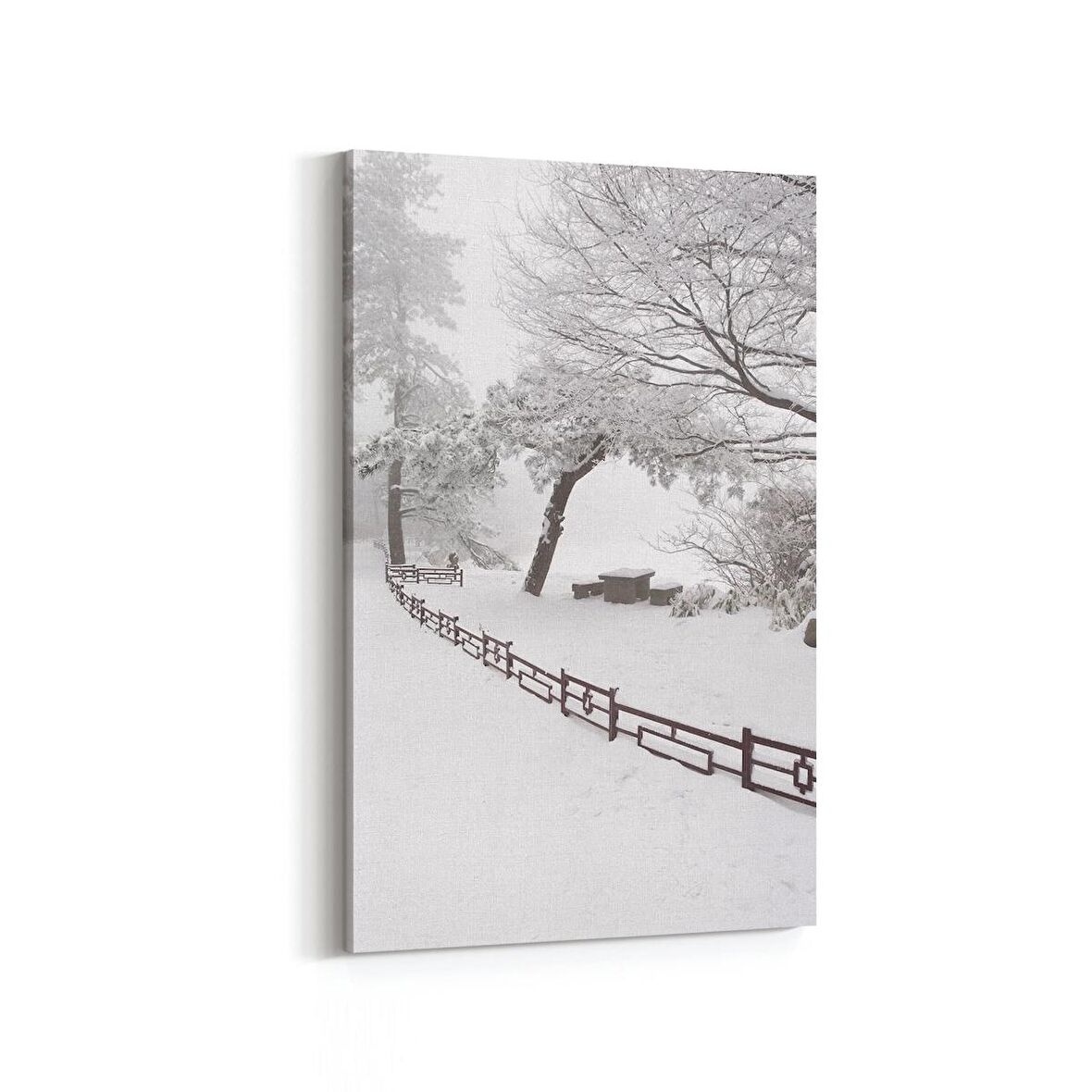 Olla 13257D Doğa / Manzara Görseli Dikey Kanvas Tablo (Ölçü: 60X90)