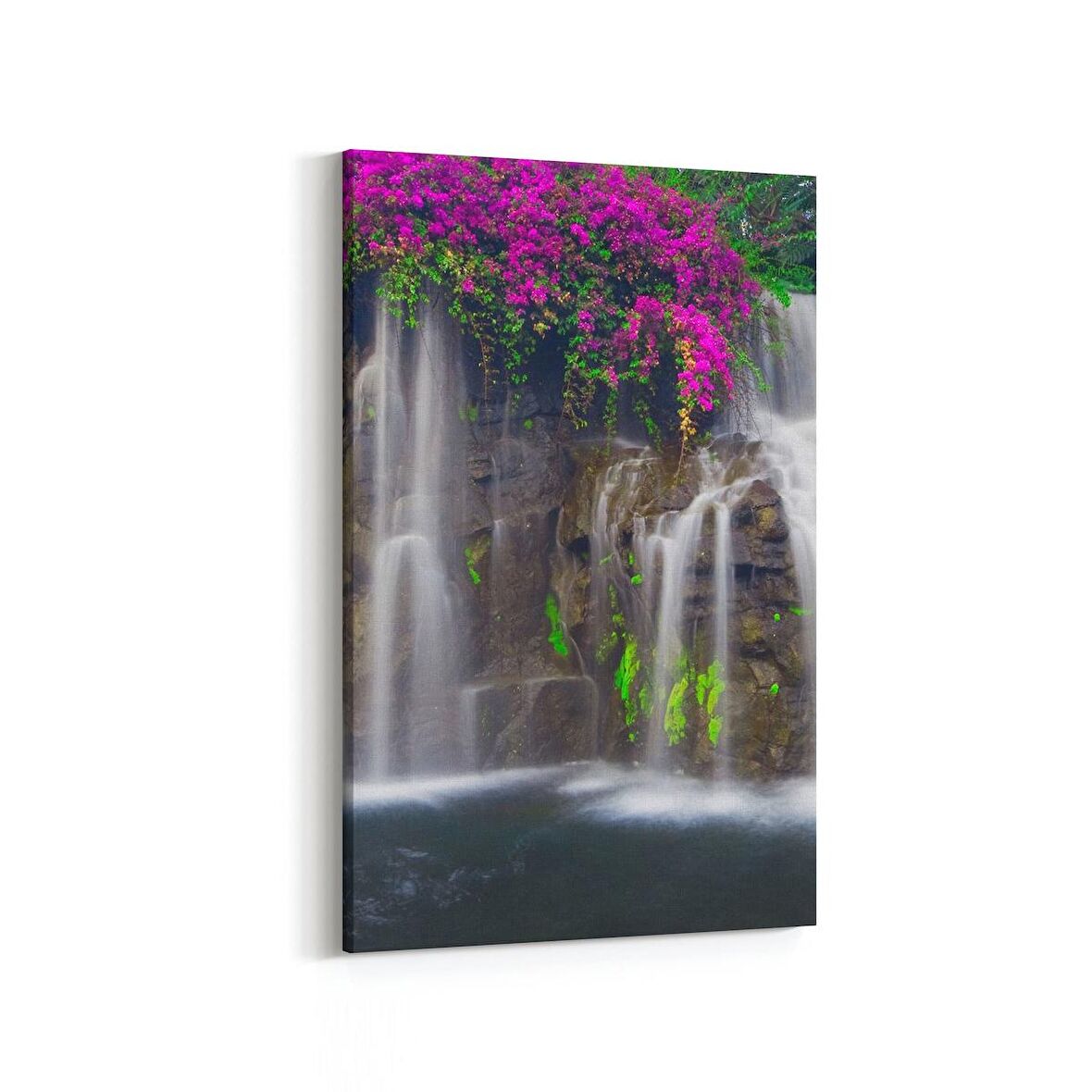 Olla 13876D Doğa / Manzara Görseli Dikey Kanvas Tablo (Ölçü: 100X150)