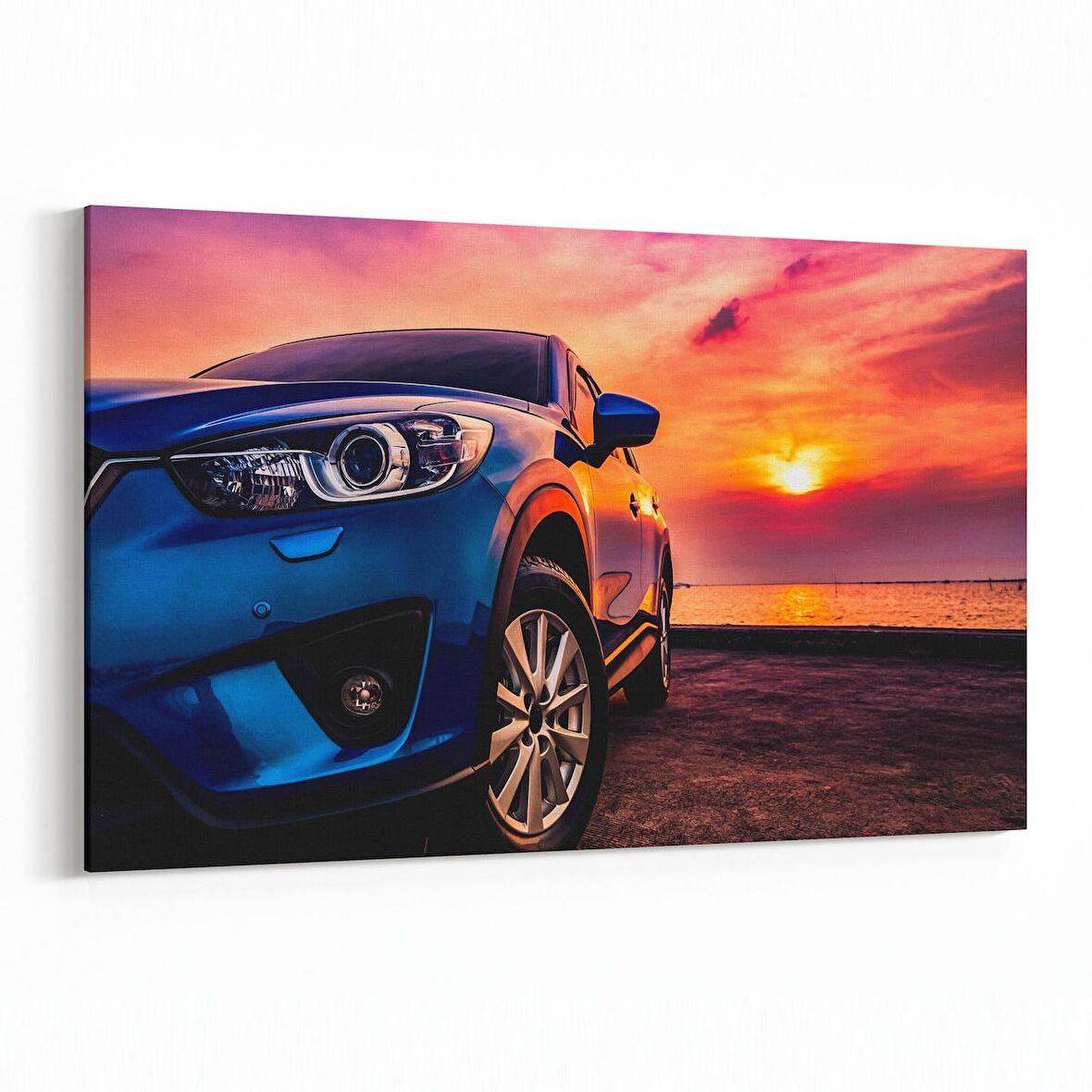 Olla 12216Y Araç Görseli Yatay Kanvas Tablo (Ölçü: 45X30)