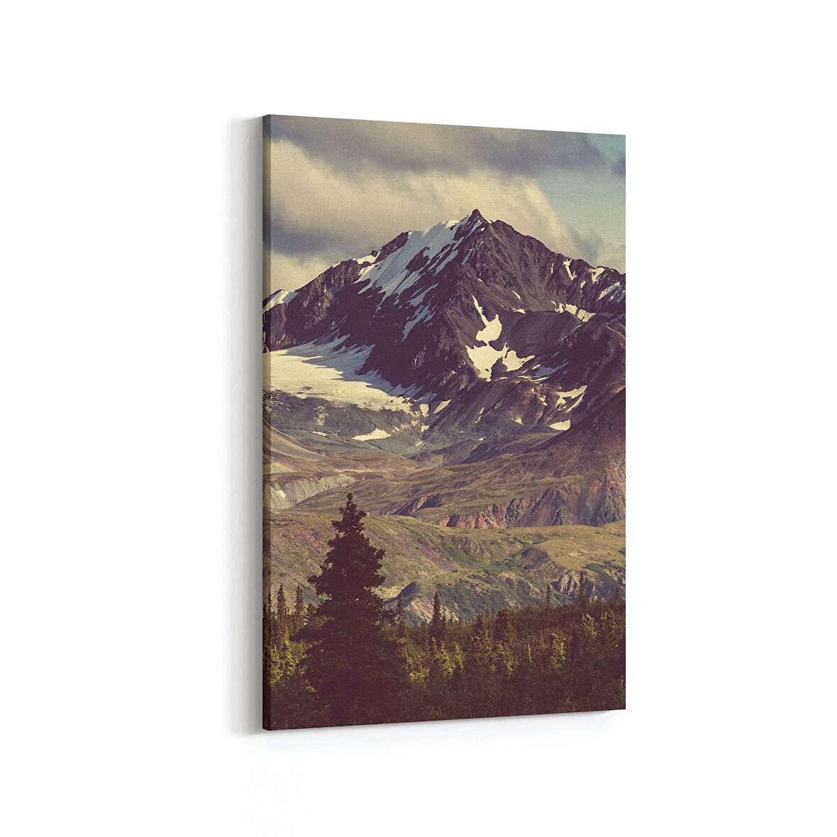 Olla 13882D Doğa / Manzara Görseli Dikey Kanvas Tablo (Ölçü: 100X150)