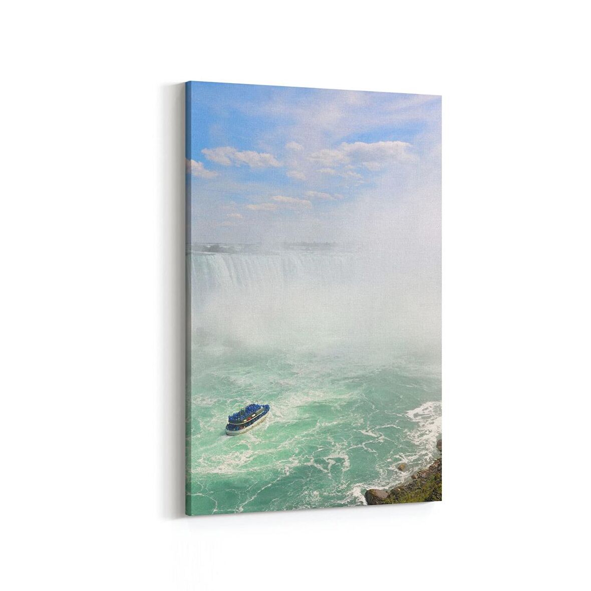 Olla 13506D Doğa / Manzara Görseli Dikey Kanvas Tablo (Ölçü: 60X90)