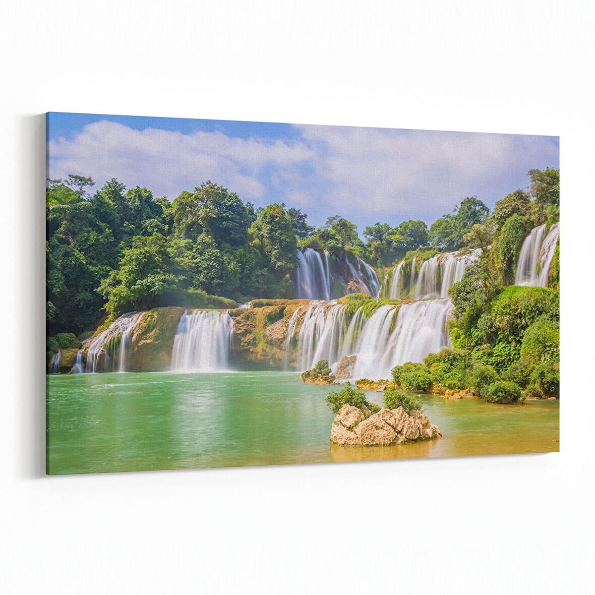 Olla 14266Y Doğa / Manzara Görseli Yatay Kanvas Tablo (Ölçü: 70X50)