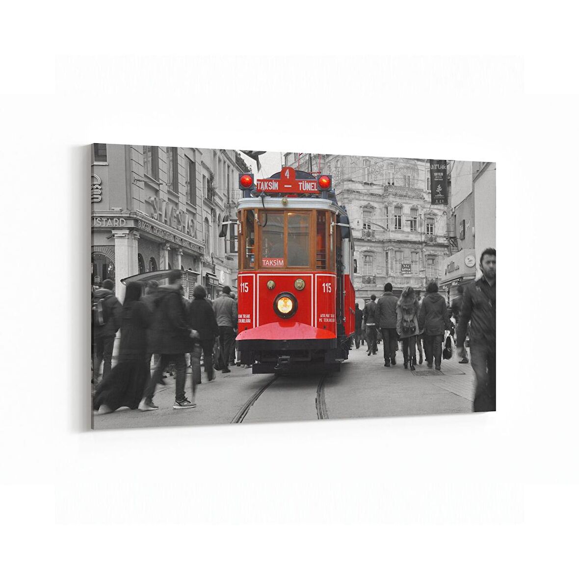 Olla 18376Y Yapı Görseli Yatay Kanvas Tablo (Ölçü: 30X20)