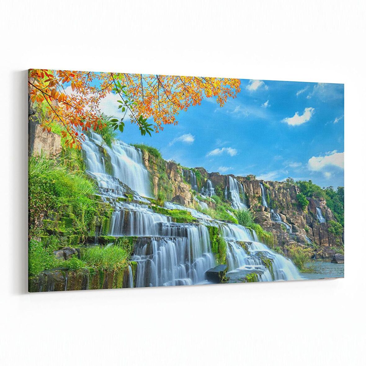 Olla 13378Y Doğa / Manzara Görseli Yatay Kanvas Tablo (Ölçü: 90X60)