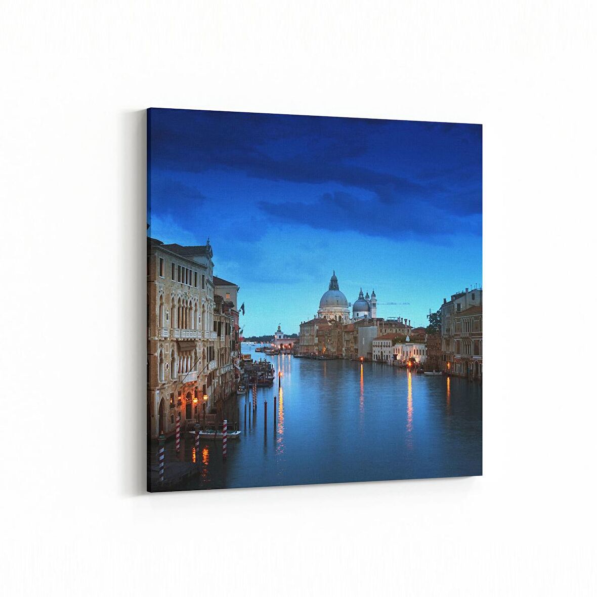 Olla 18388K Yapı Görseli Kare Kanvas Tablo (Ölçü: 60X60)