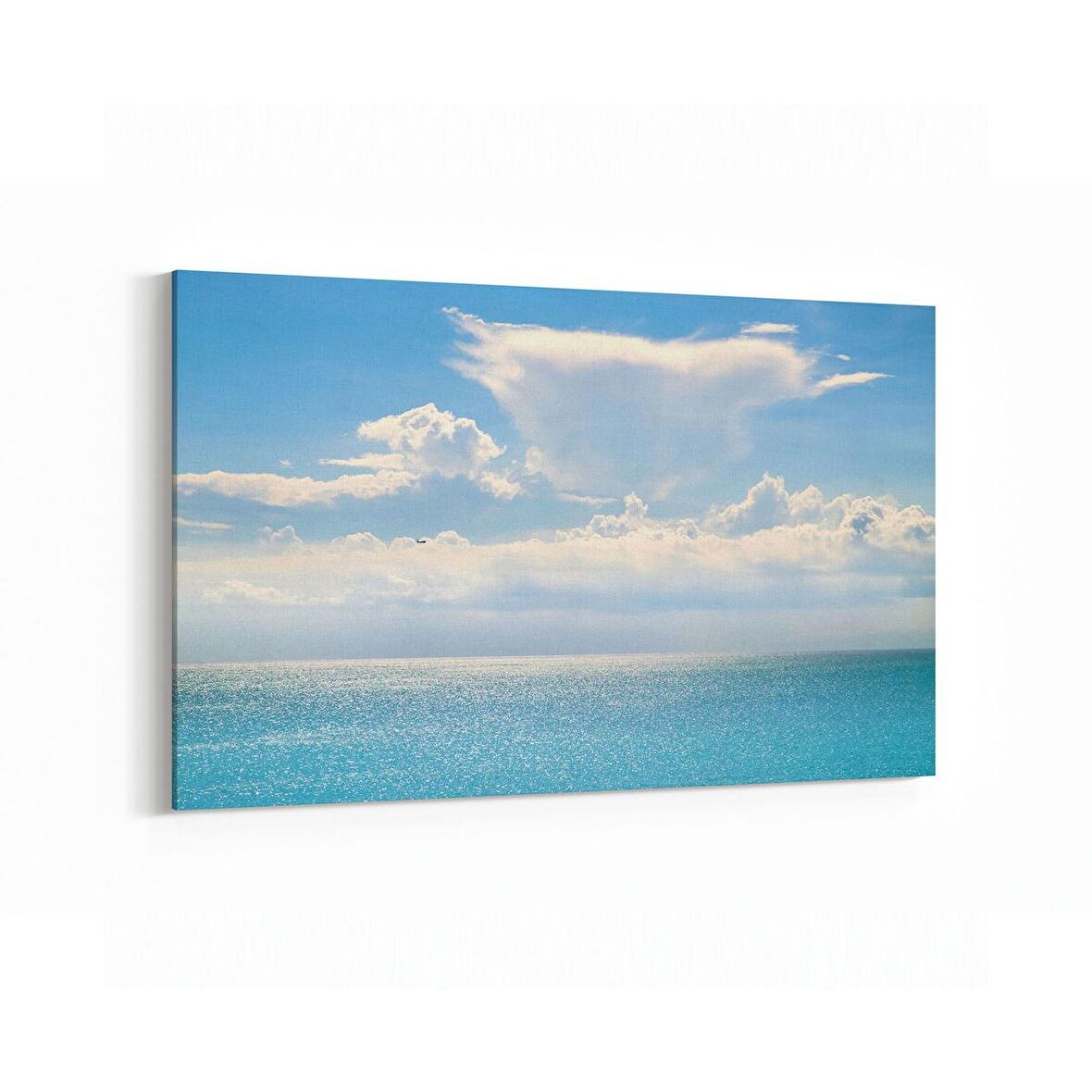 Olla 16507Y Kumsal / Sahil Görseli Yatay Kanvas Tablo (Ölçü: 30X20)