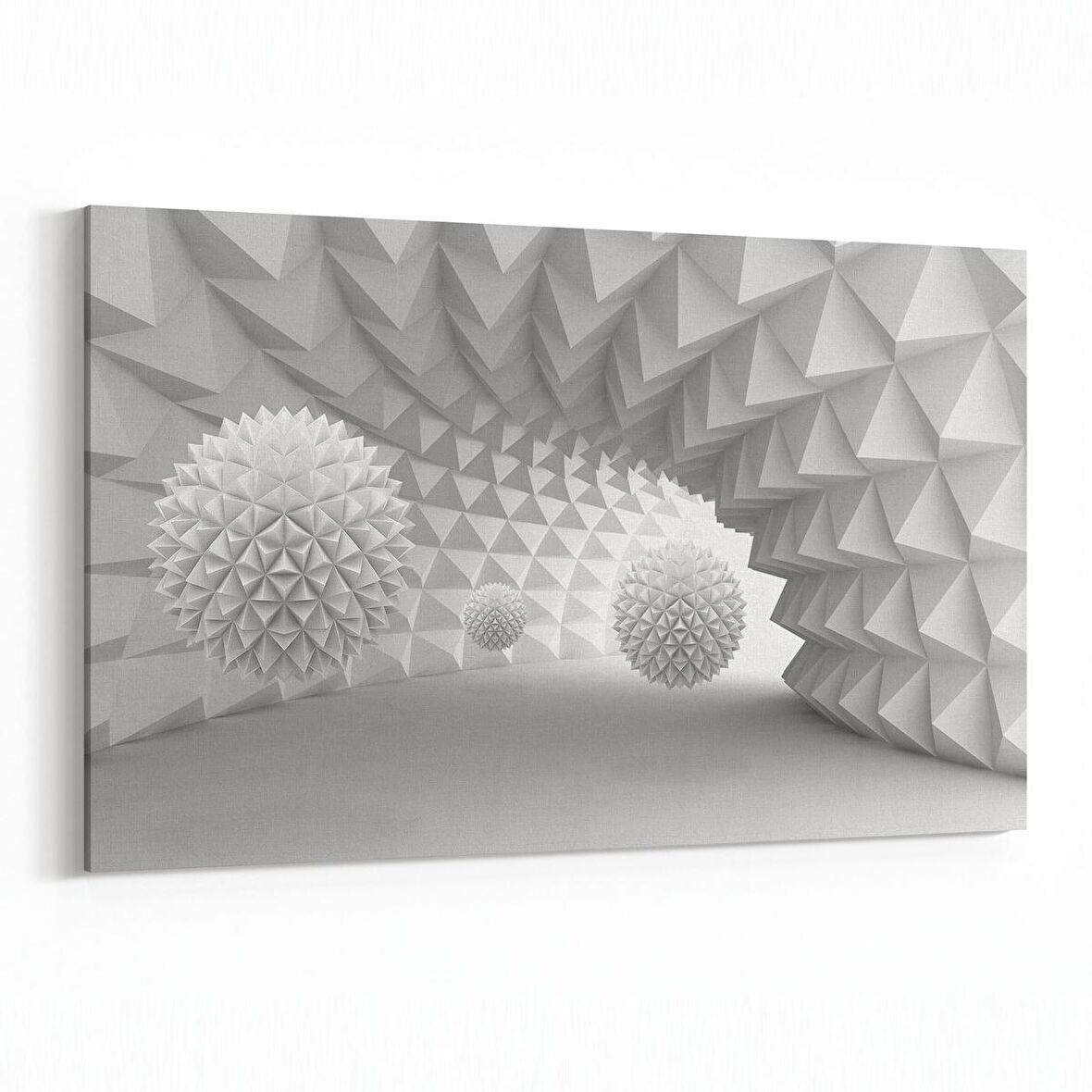 Olla 10429Y Abstract Tünel Görsel Yatay Kanvas Tablo (Ölçü: 120X80)