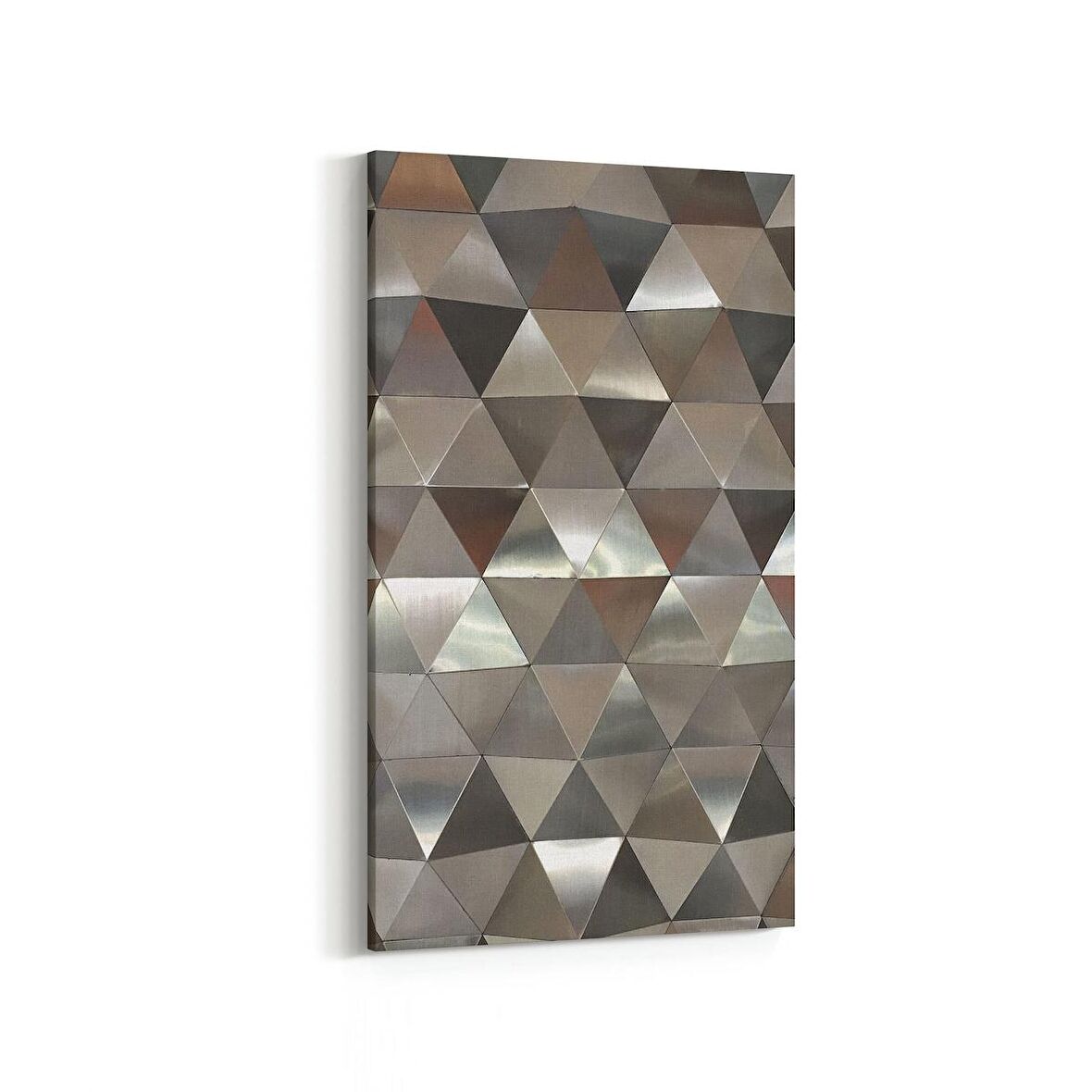 Olla 10032DD Abstract 3 Boyut Görsel Dikey Dar Kanvas Tablo (Ölçü: 40X80)