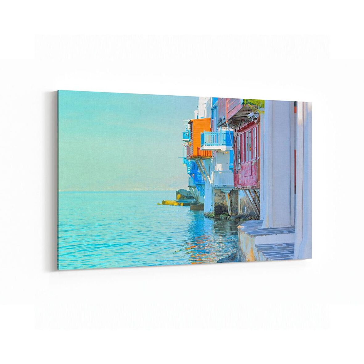 Olla 18099Y Yapı Görseli Yatay Kanvas Tablo (Ölçü: 30X20)