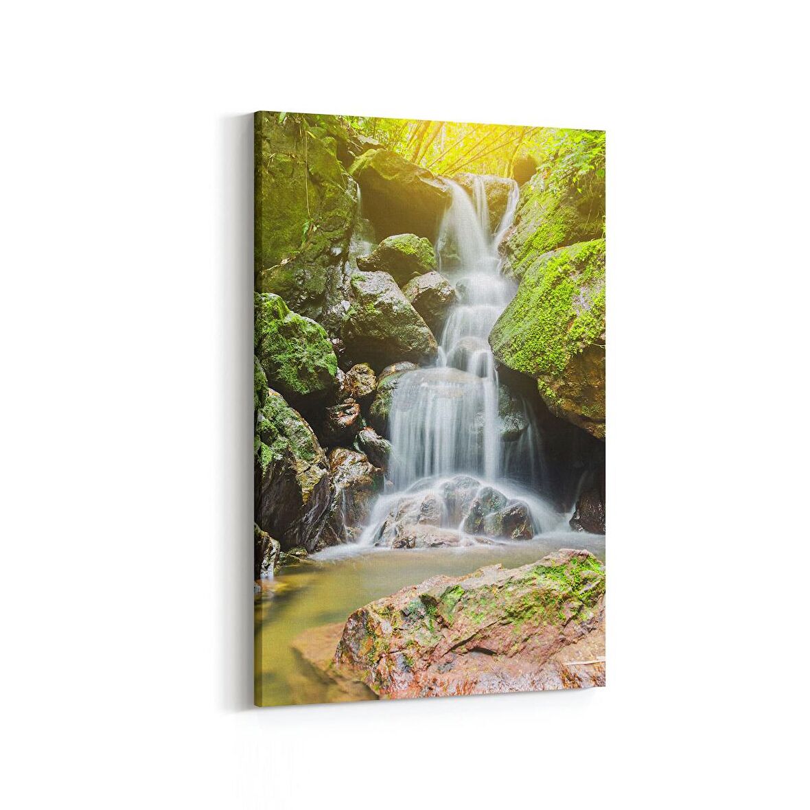 Olla 14177D Doğa / Manzara Görseli Dikey Kanvas Tablo (Ölçü: 100X150)