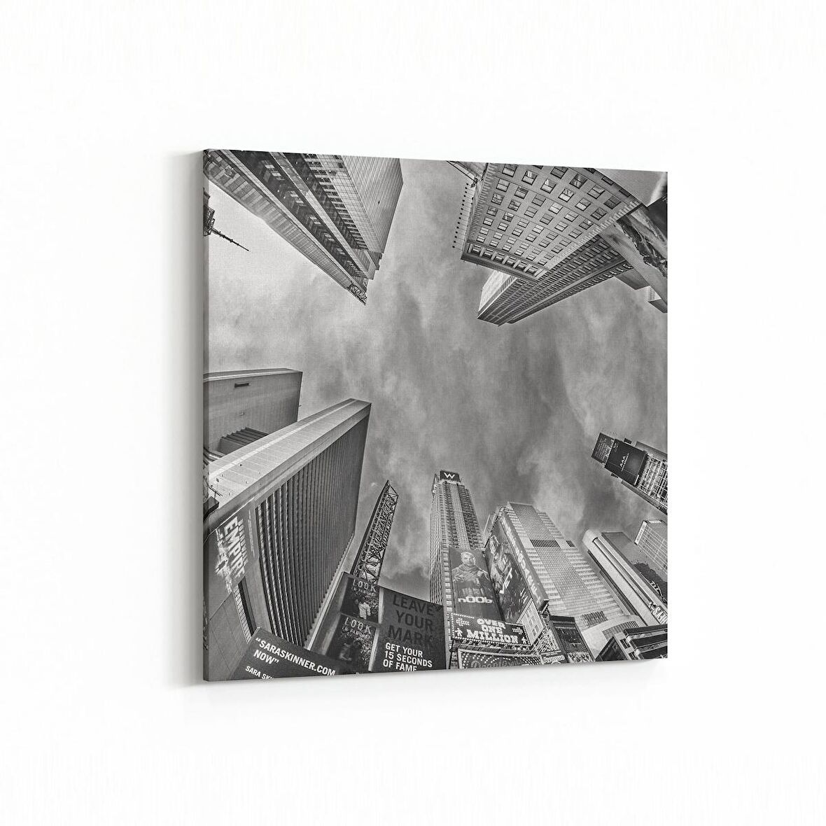 Olla 18105K4 Yapı Görseli Kare 4'lü Kanvas Tablo (Ölçü: 65X65)