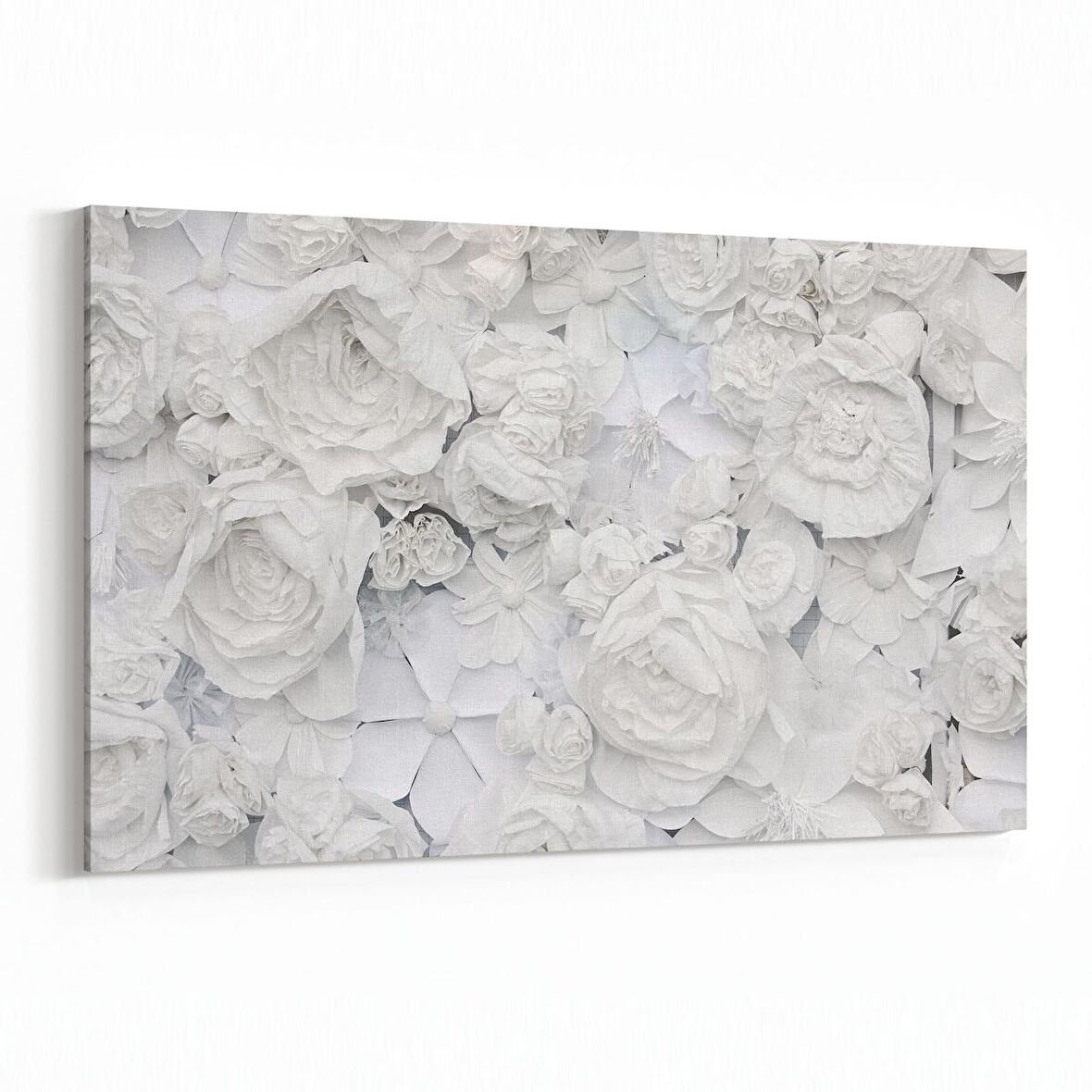 Olla 11588Y Çiçek Görseli Yatay Kanvas Tablo (Ölçü: 90X60)