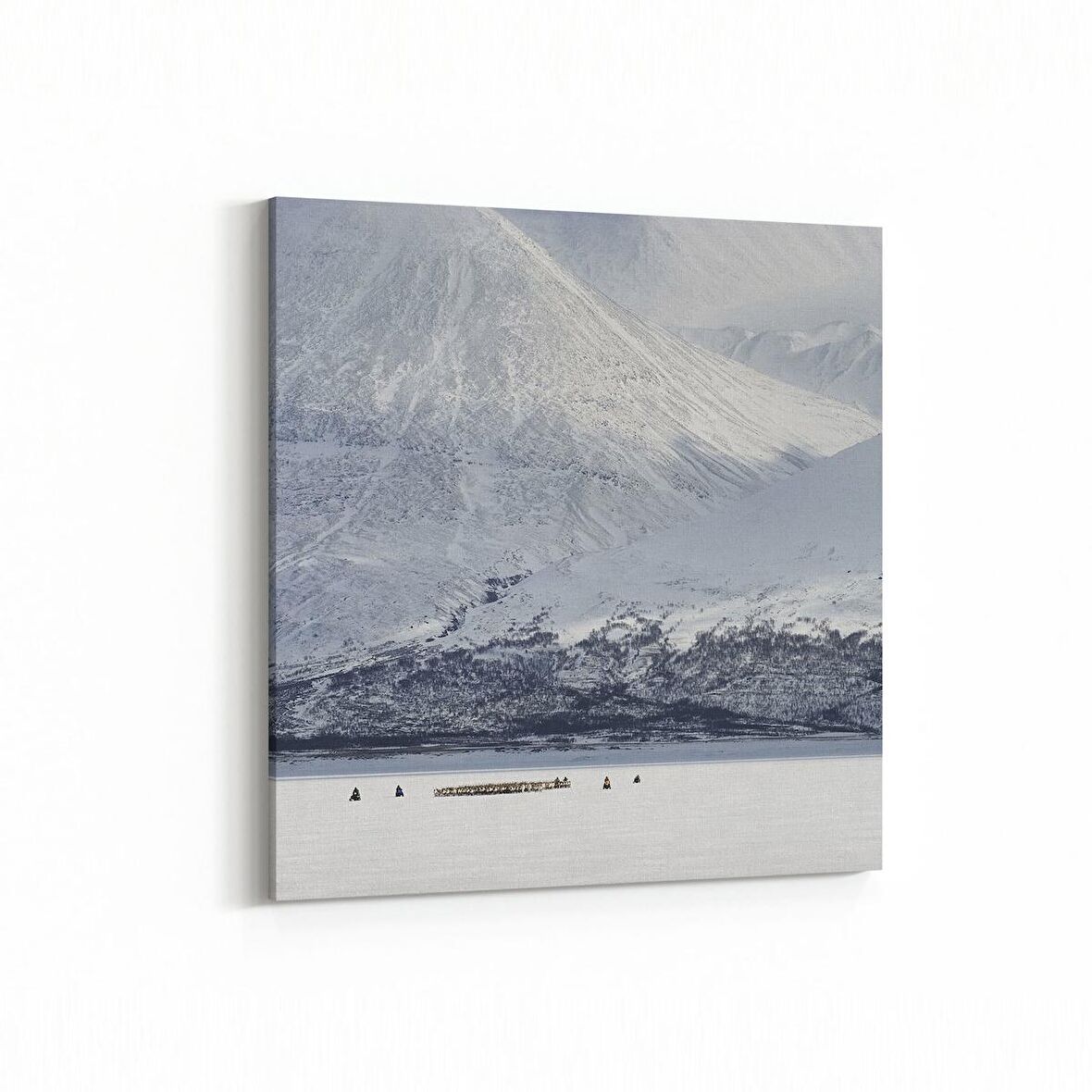 Olla 13604K Doğa / Manzara Görseli Kare Kanvas Tablo (Ölçü: 30X30)