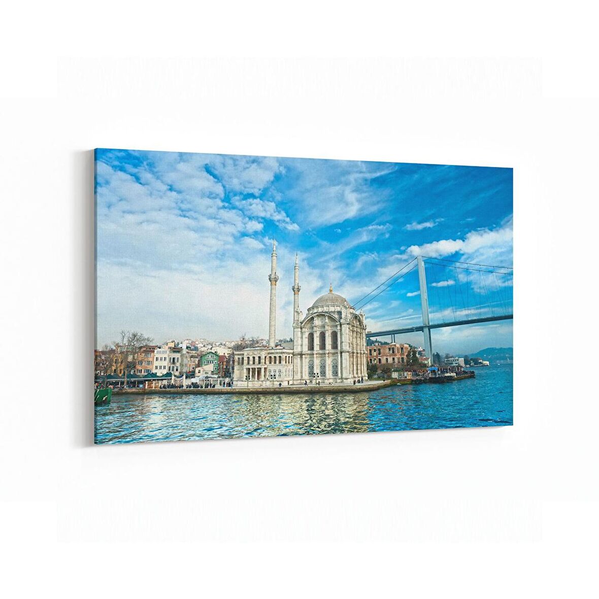 Olla 18998Y Yapı Görseli Yatay Kanvas Tablo (Ölçü: 30X20)