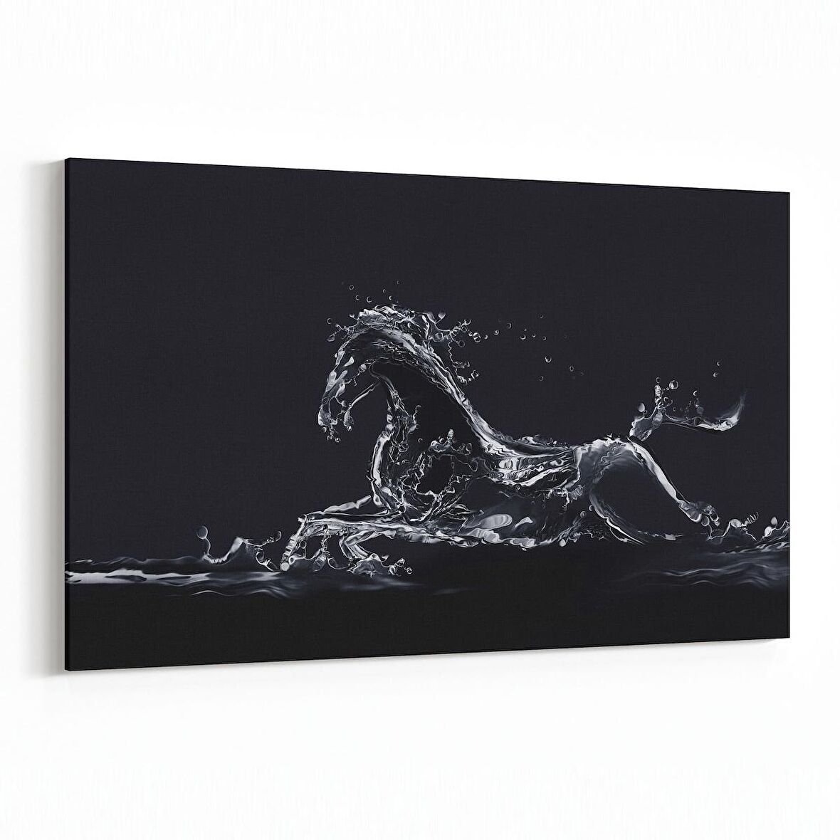 Olla 12547Y Hayvanlar Alemi Görseli Yatay Kanvas Tablo (Ölçü: 90X60)