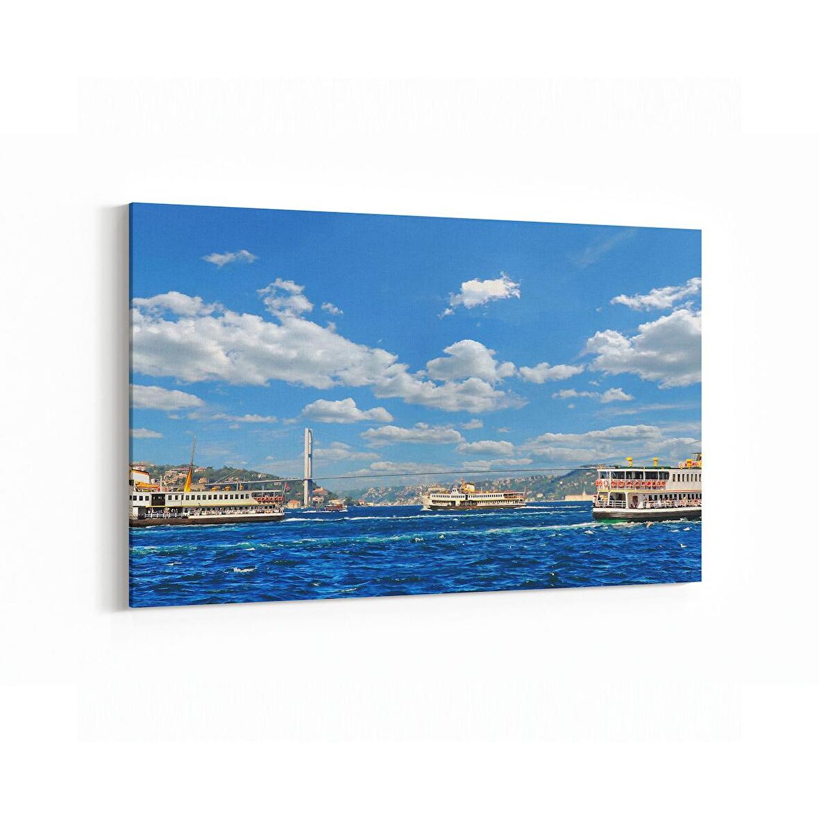 Olla 17989Y Yapı Görseli Yatay Kanvas Tablo (Ölçü: 30X20)