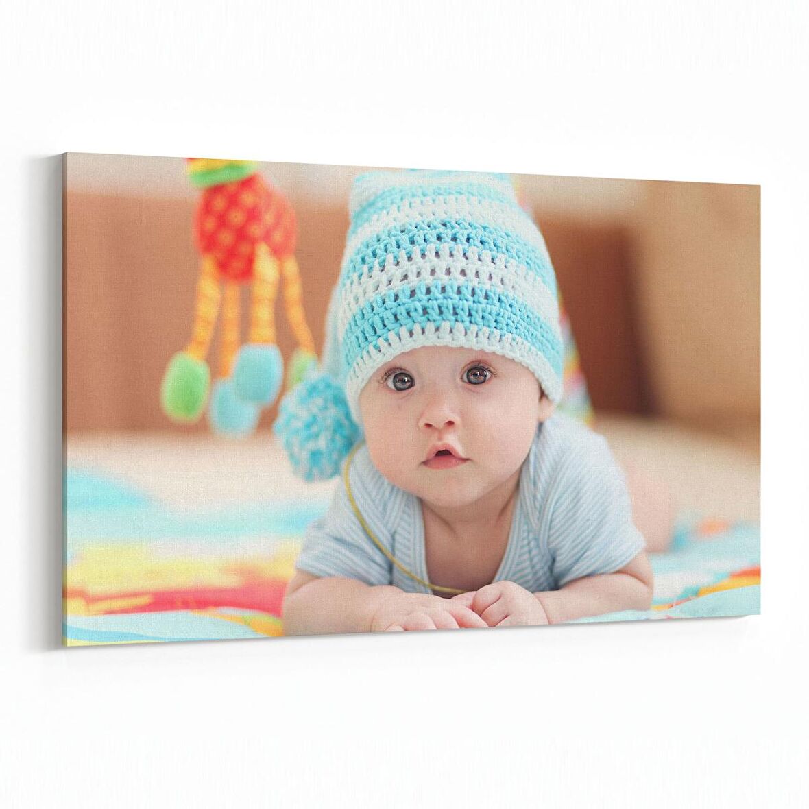 Olla 16824Y Model / Manken Görseli Yatay Kanvas Tablo (Ölçü: 90X60)