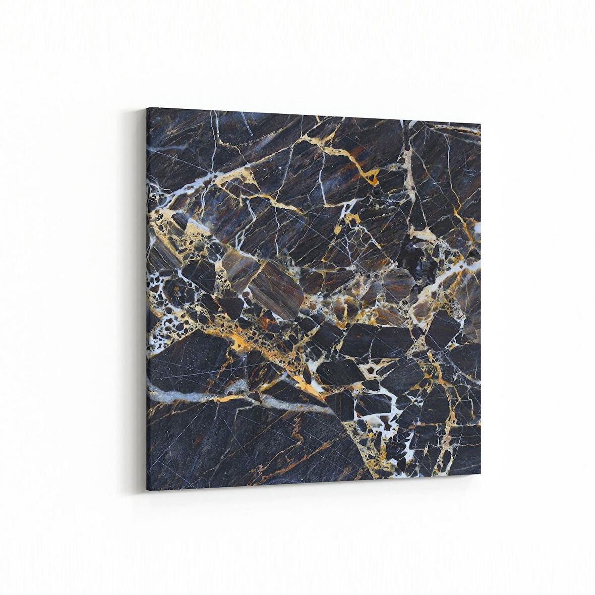 Olla 16711K Mermer Desen Görsel Kare Kanvas Tablo (Ölçü: 30X30)