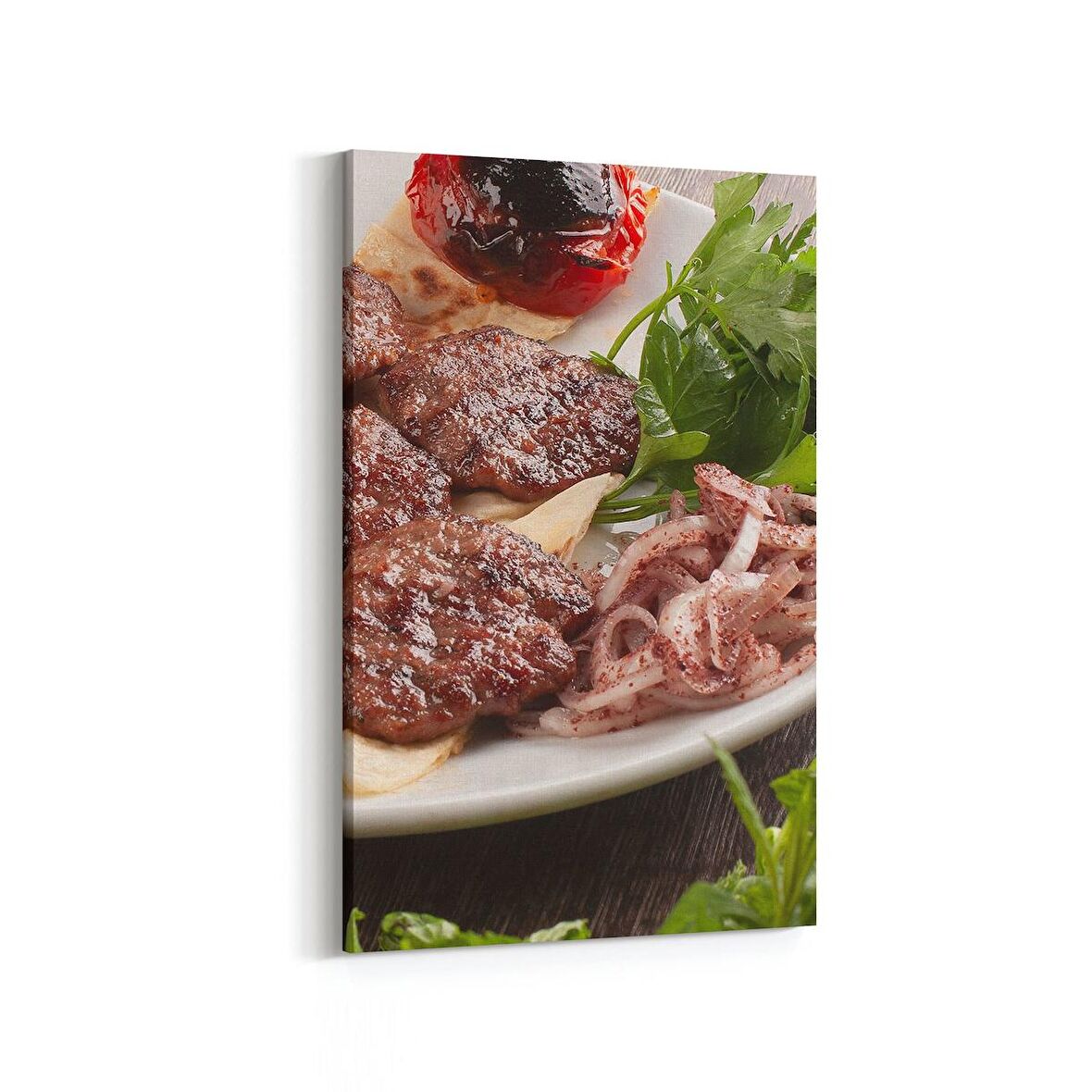 Olla 15096D Gıda Görseli Dikey Kanvas Tablo (Ölçü: 70X105)