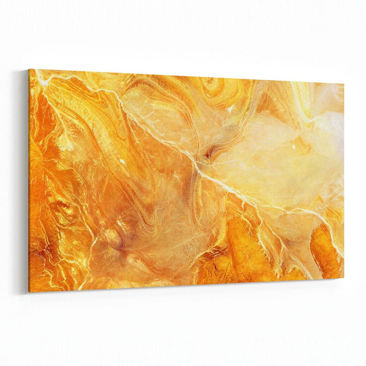 Olla 16698Y Mermer Desen Görsel Yatay Kanvas Tablo (Ölçü: 150X100)