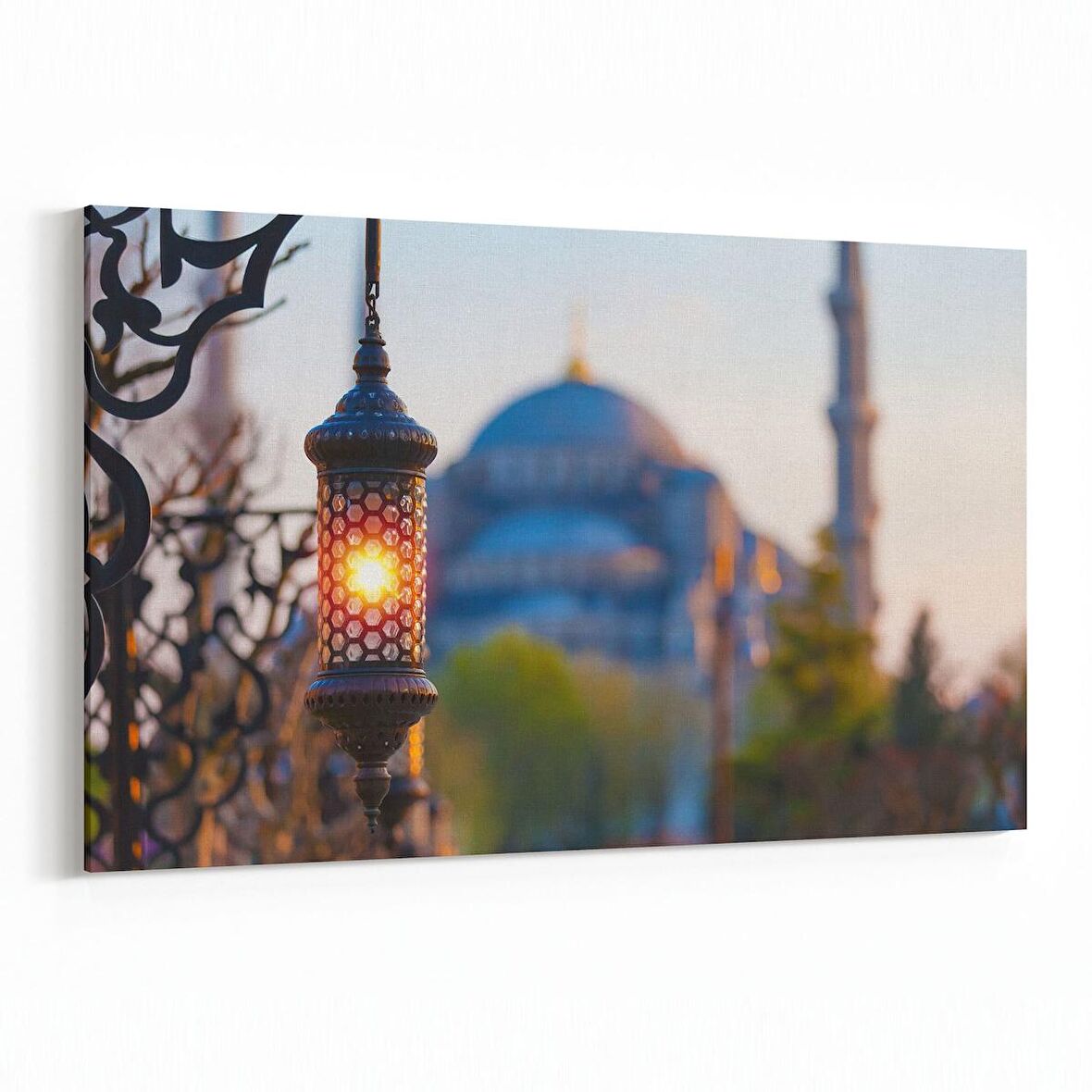 Olla 13129Y Dini Görsel Yatay Kanvas Tablo (Ölçü: 45X30)