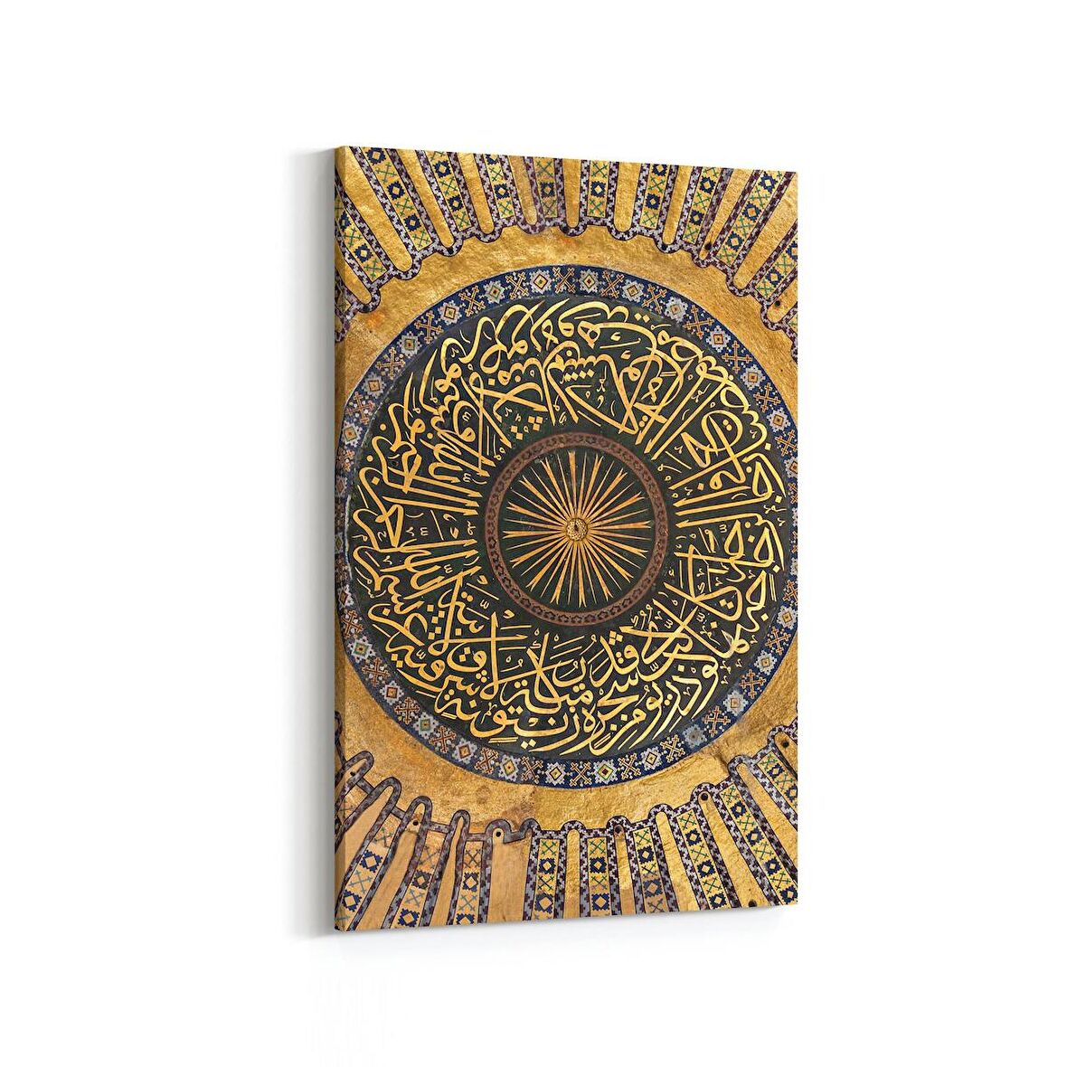 Olla 13095D Dini Görsel Dikey Kanvas Tablo (Ölçü: 60X90)