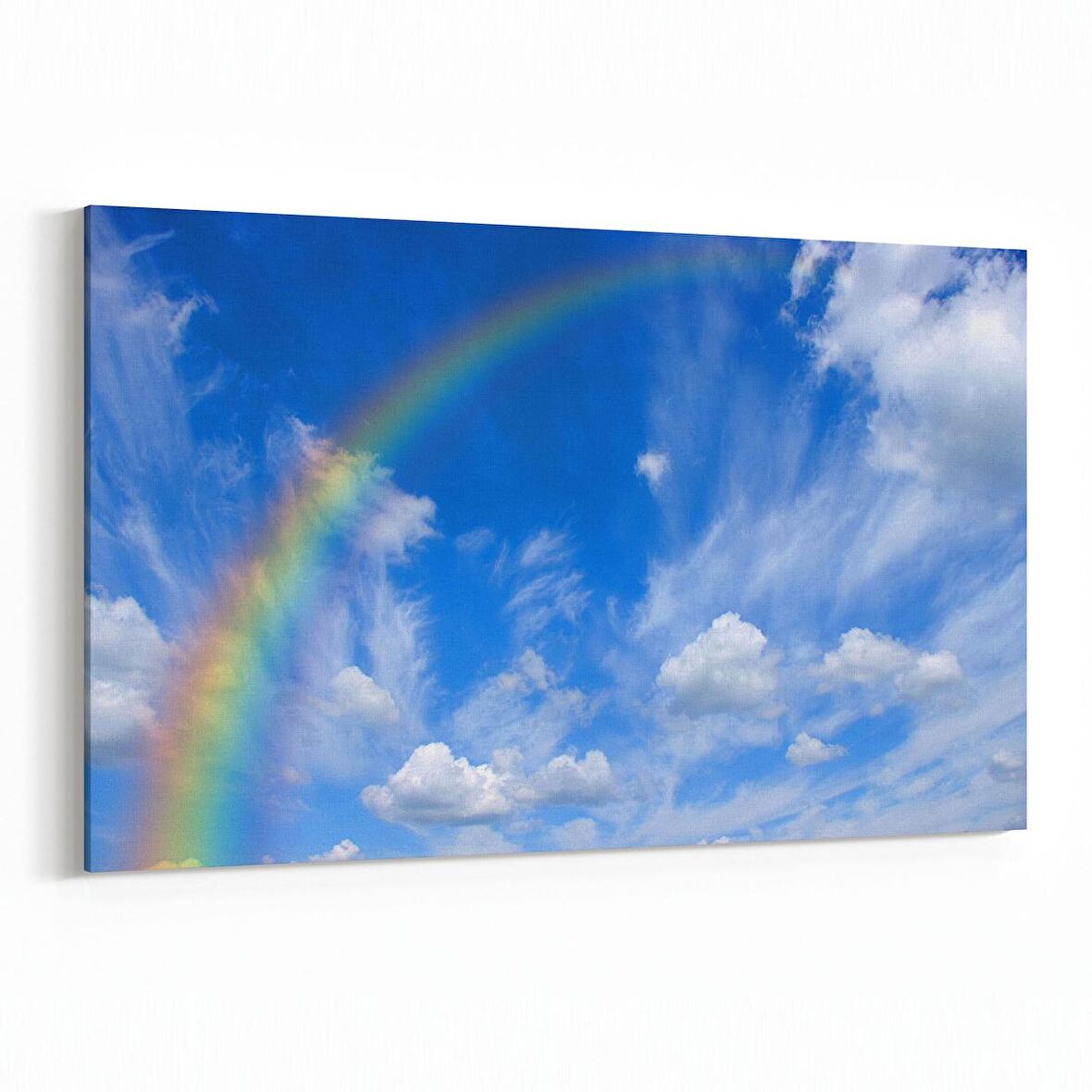 Olla 15649Y Gökyüzü Bulut Görseli  Yatay Kanvas Tablo (Ölçü: 150X100)