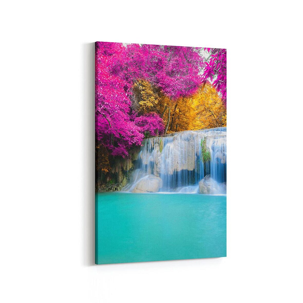 Olla 14342D Doğa / Manzara Görseli Dikey Kanvas Tablo (Ölçü: 100X150)