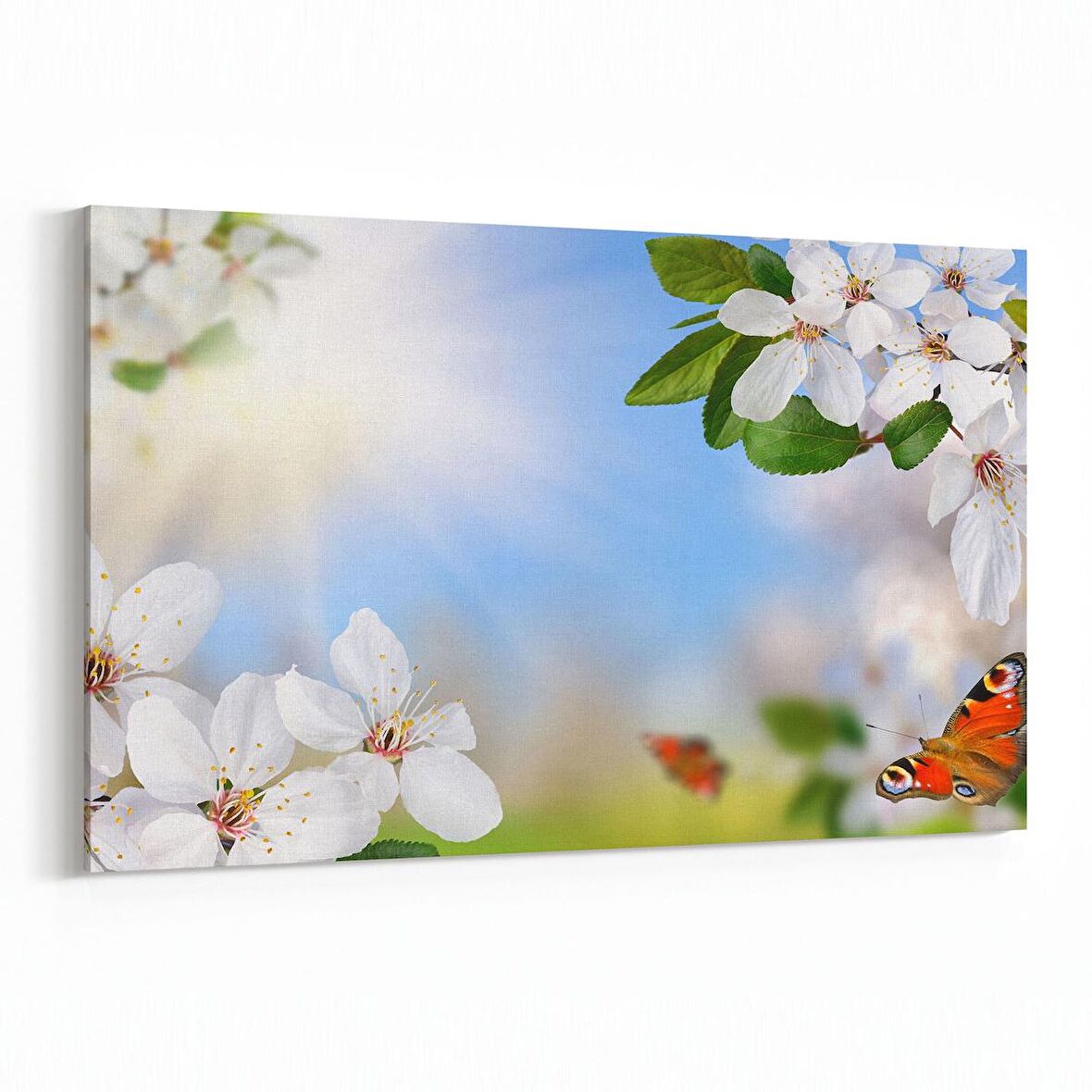 Olla 10740Y Ağaç Görseli Yatay Kanvas Tablo (Ölçü: 150X100)