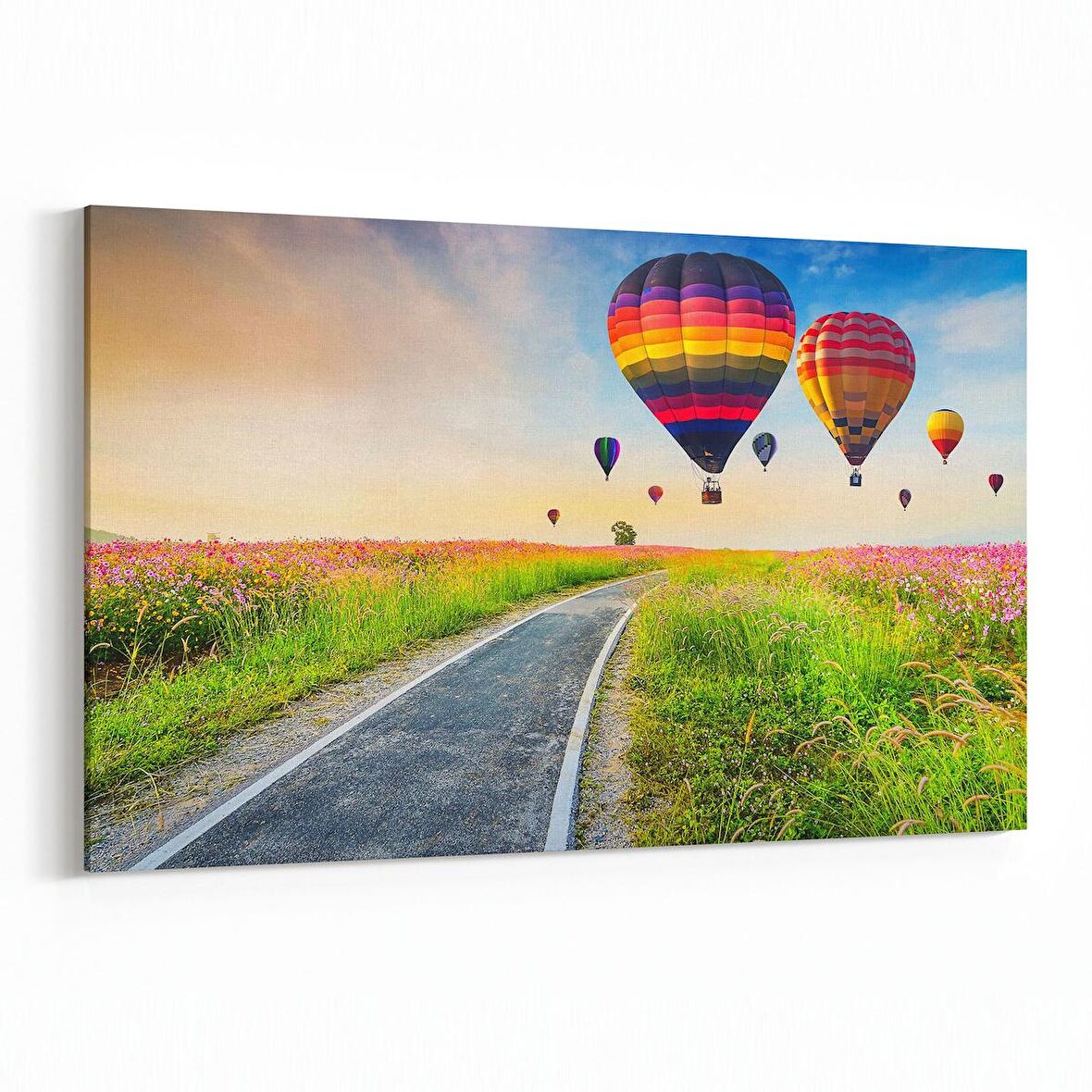 Olla 13294Y Doğa / Manzara Görseli Yatay Kanvas Tablo (Ölçü: 70X50)