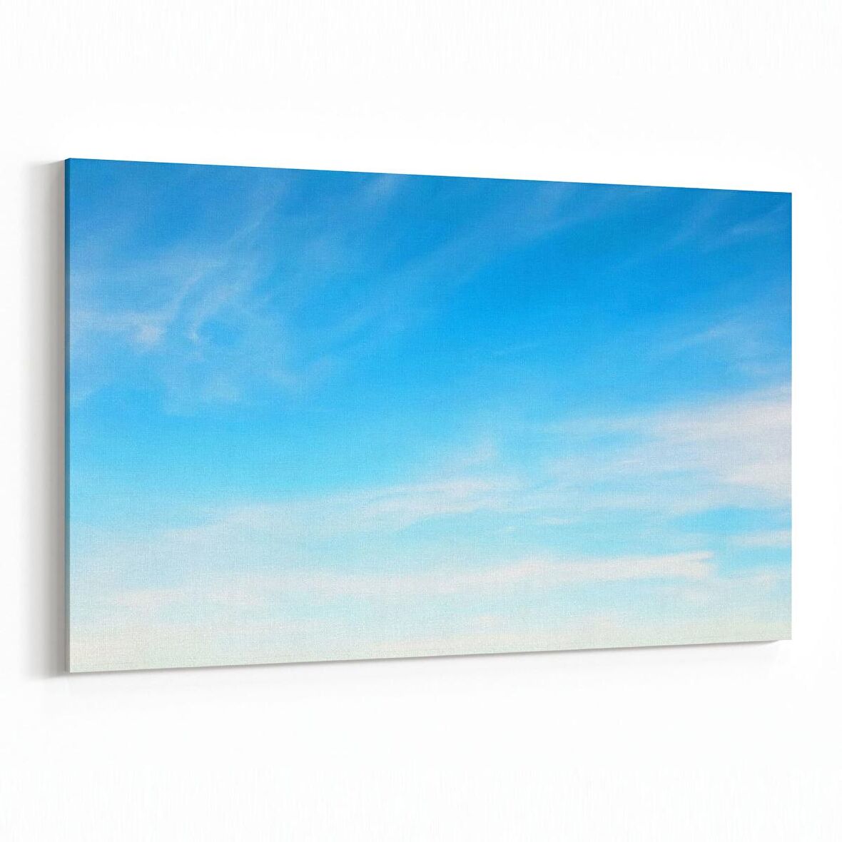 Olla 15495Y Gökyüzü Bulut Görseli  Yatay Kanvas Tablo (Ölçü: 45X30)