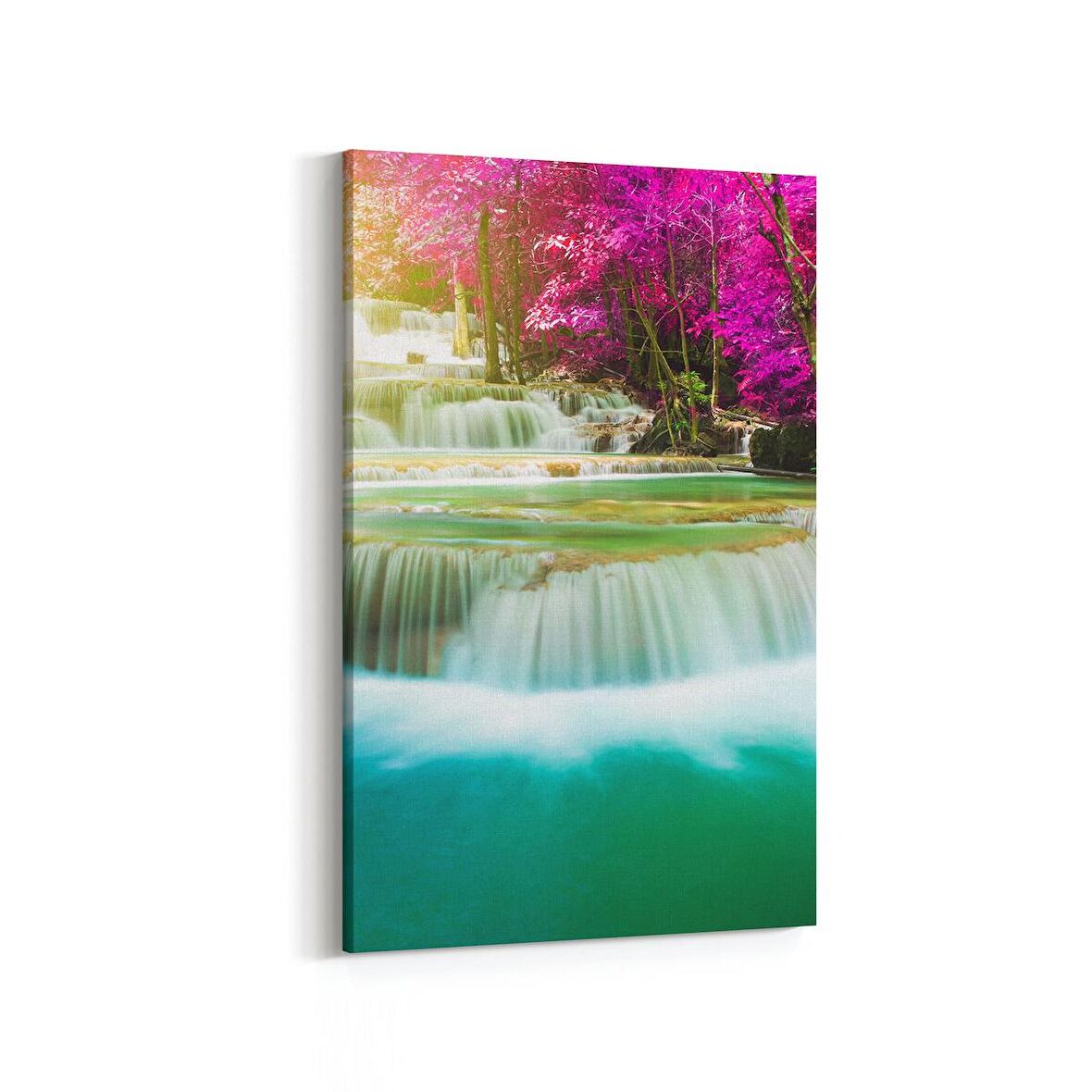 Olla 13785D Doğa / Manzara Görseli Dikey Kanvas Tablo (Ölçü: 60X90)