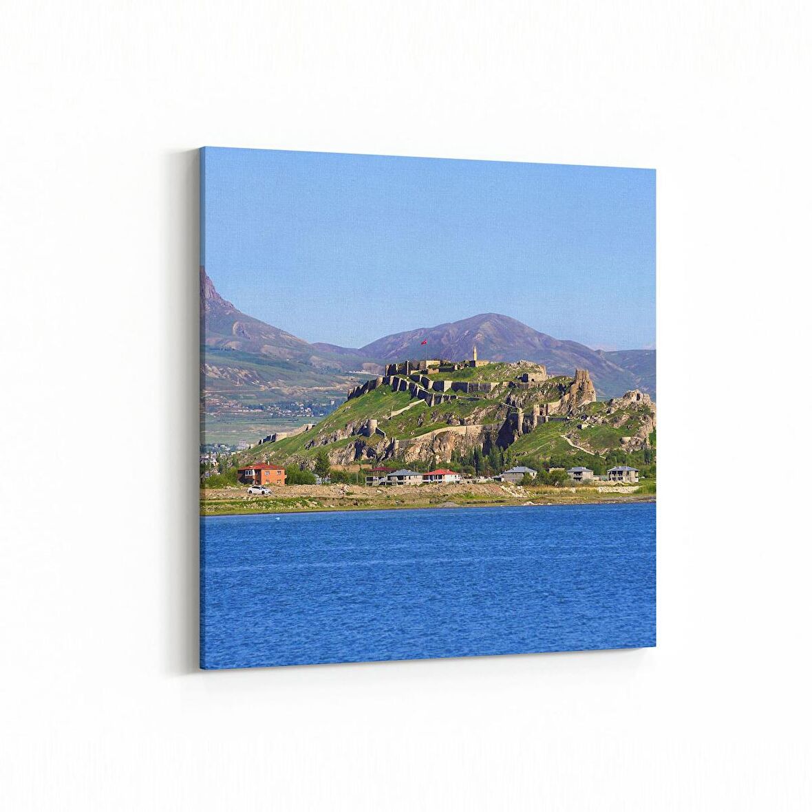 Olla 14393K Doğa / Manzara Görseli Kare Kanvas Tablo (Ölçü: 30X30)