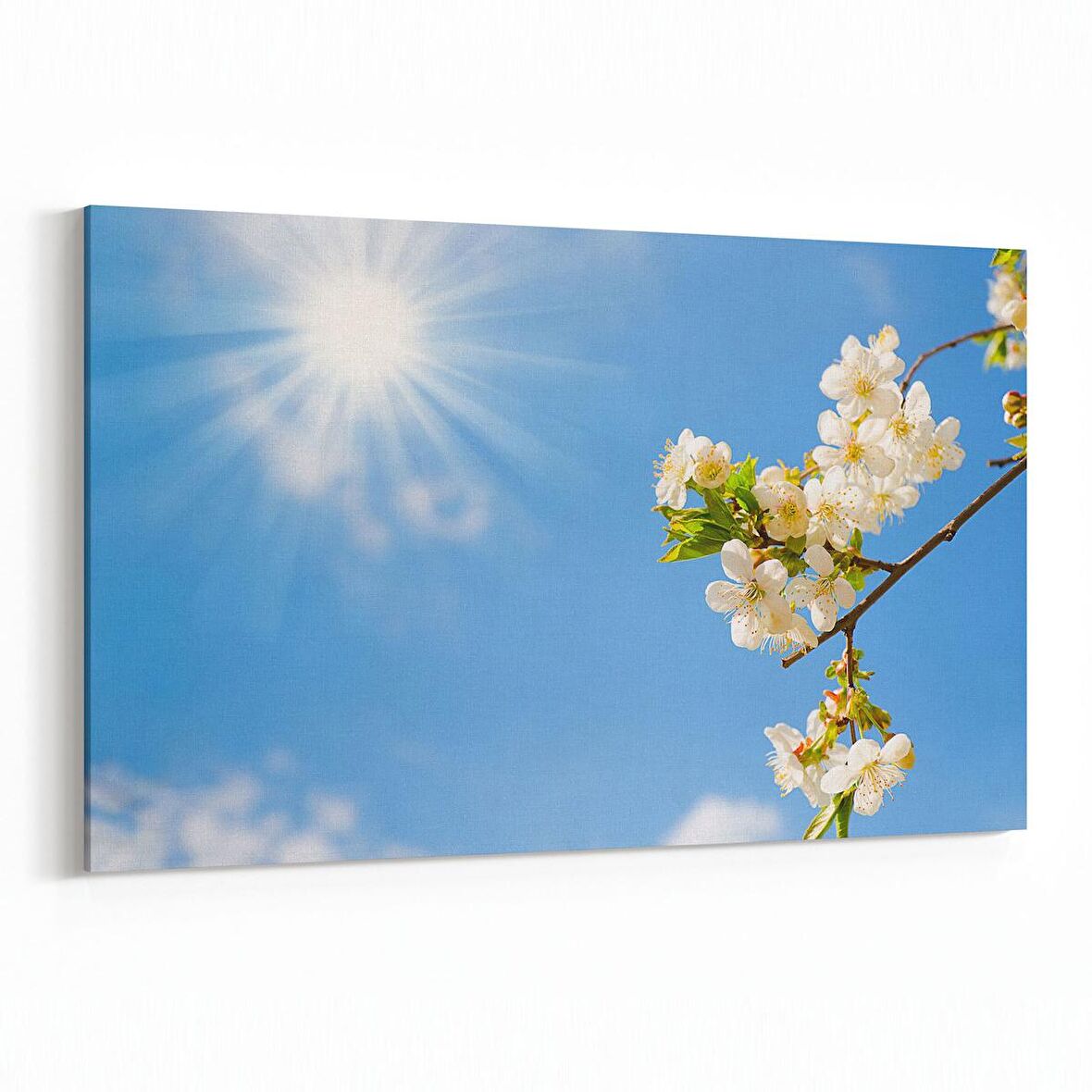 Olla 10465Y Ağaç Görseli Yatay Kanvas Tablo (Ölçü: 150X100)