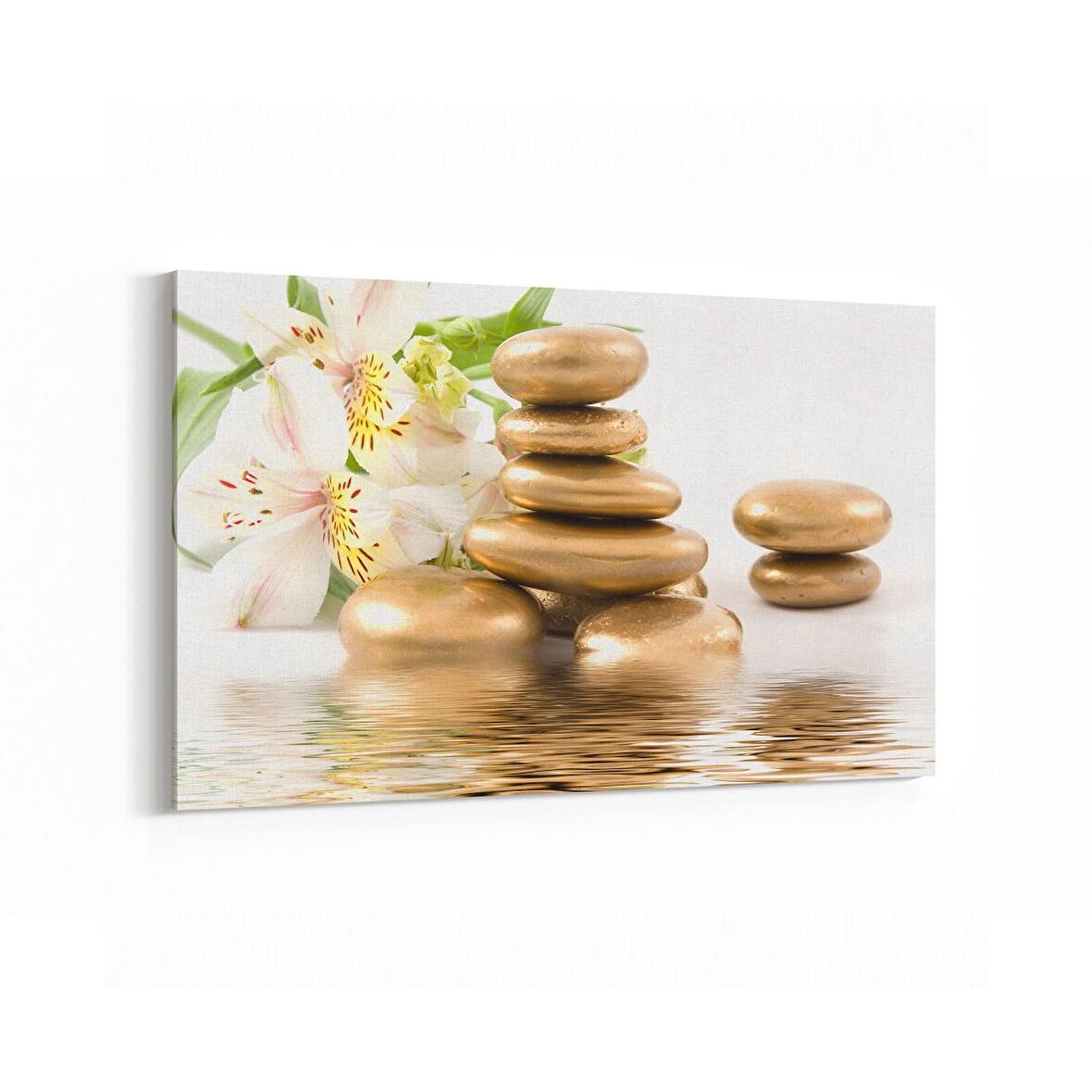 Olla 17058Y Spa / Masaj Görseli Yatay Kanvas Tablo (Ölçü: 30X20)