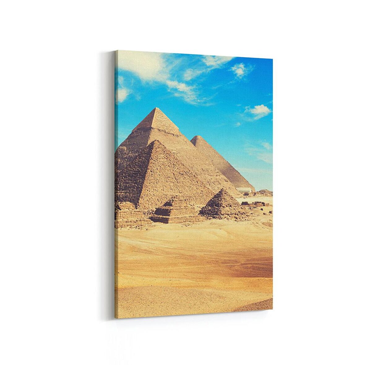 Olla 17889D Yapı Görseli Dikey Kanvas Tablo (Ölçü: 100X150)