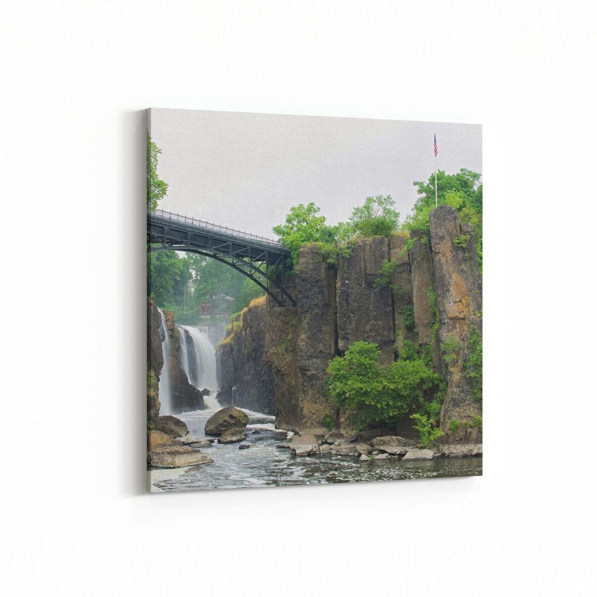 Olla 13653K Doğa / Manzara Görseli Kare Kanvas Tablo (Ölçü: 60X60)