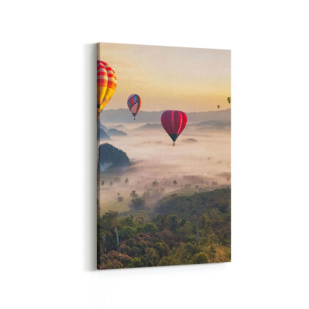 Olla 13180D Doğa / Manzara Görseli Dikey Kanvas Tablo (Ölçü: 100X150)