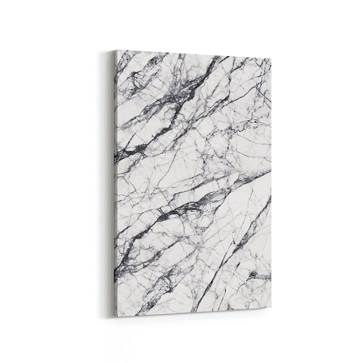 Olla 16724D Mermer Desen Görsel Dikey Kanvas Tablo (Ölçü: 60X90)