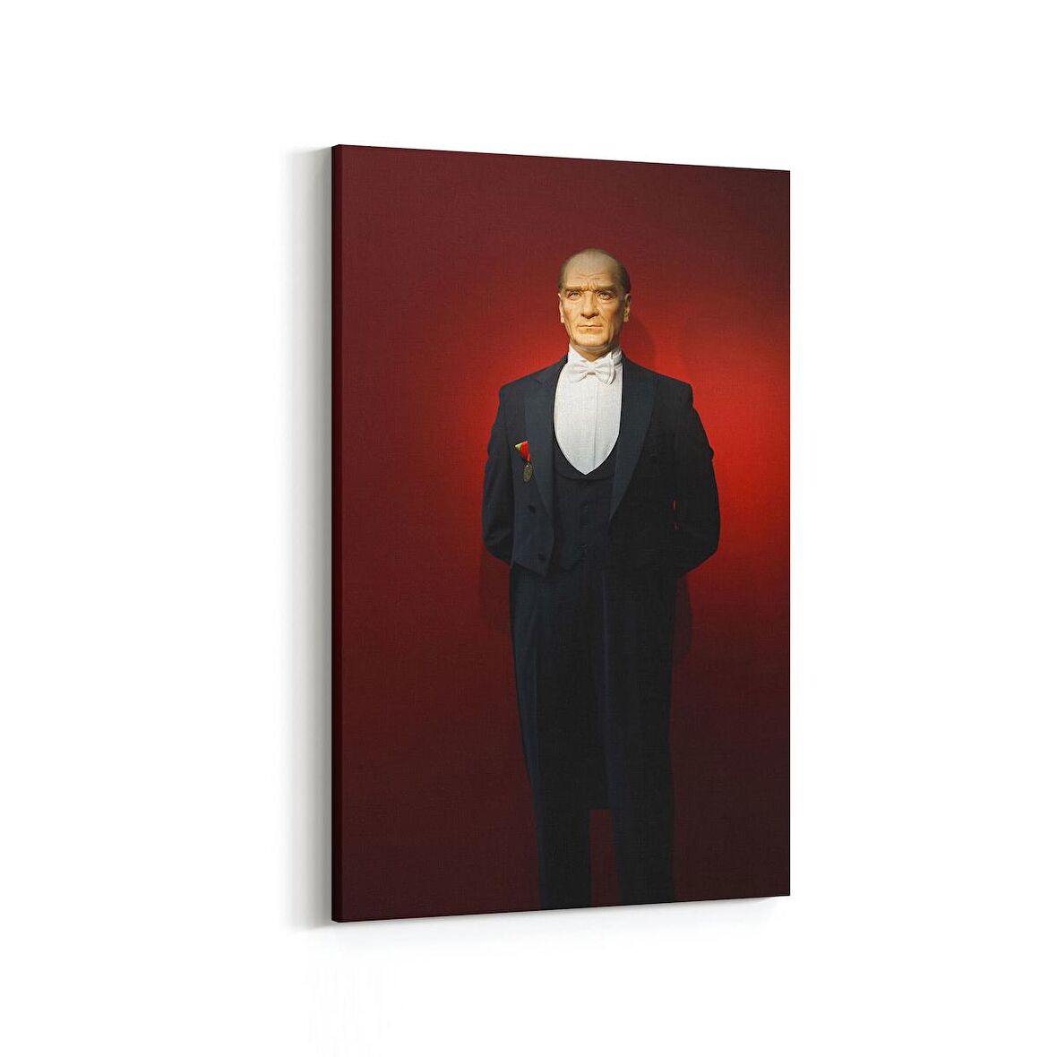 Olla 12419D Mustafa Kemal Atatürk Dikey Kanvas Tablo (Ölçü: 100X150)