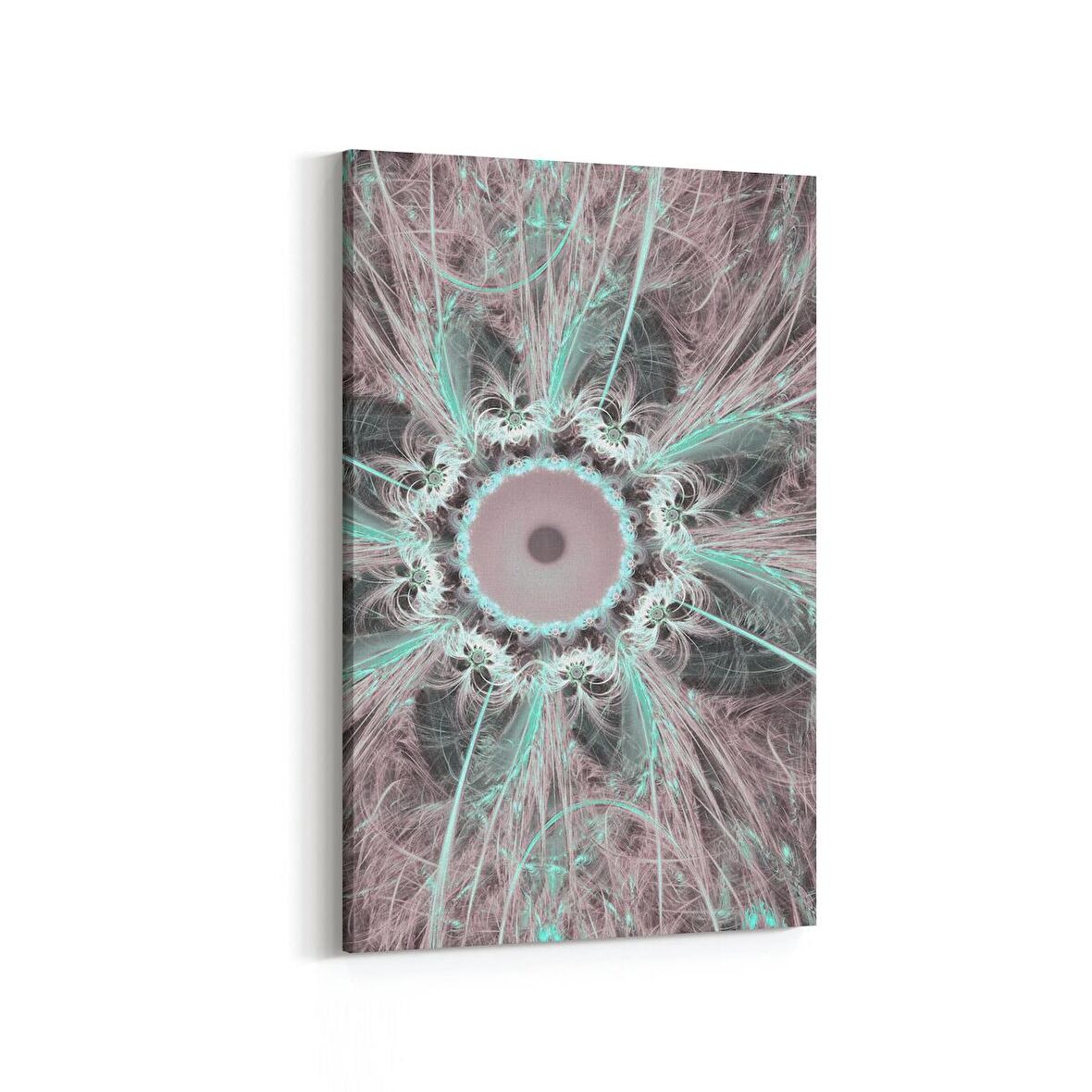 Olla 10408D Abstract Görsel Dikey Kanvas Tablo (Ölçü: 100X150)