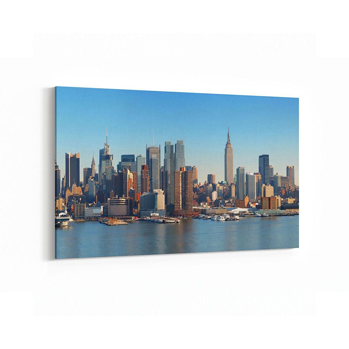 Olla 18702Y Yapı Görseli Yatay Kanvas Tablo (Ölçü: 90X60)