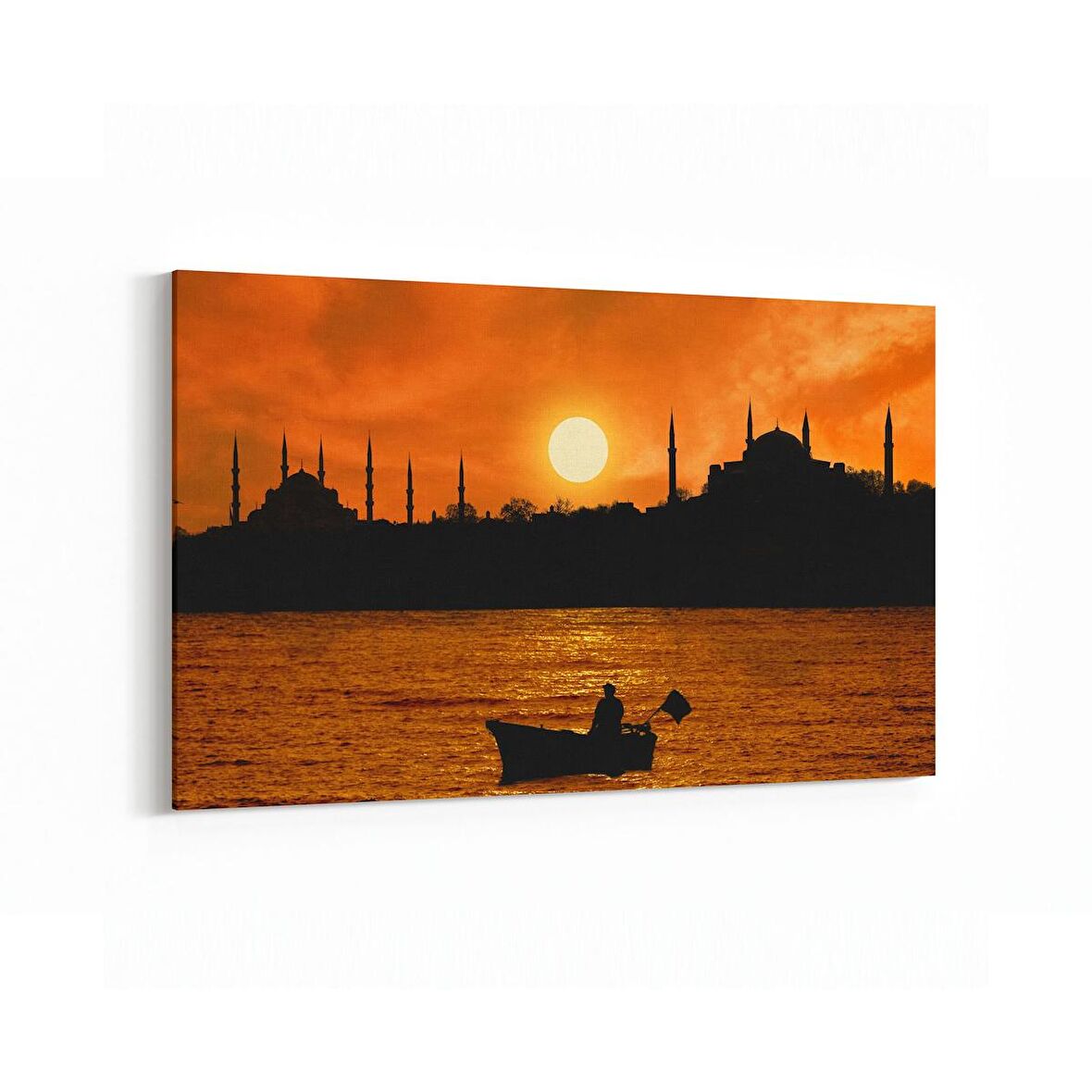 Olla 18584Y Yapı Görseli Yatay Kanvas Tablo (Ölçü: 150X100)