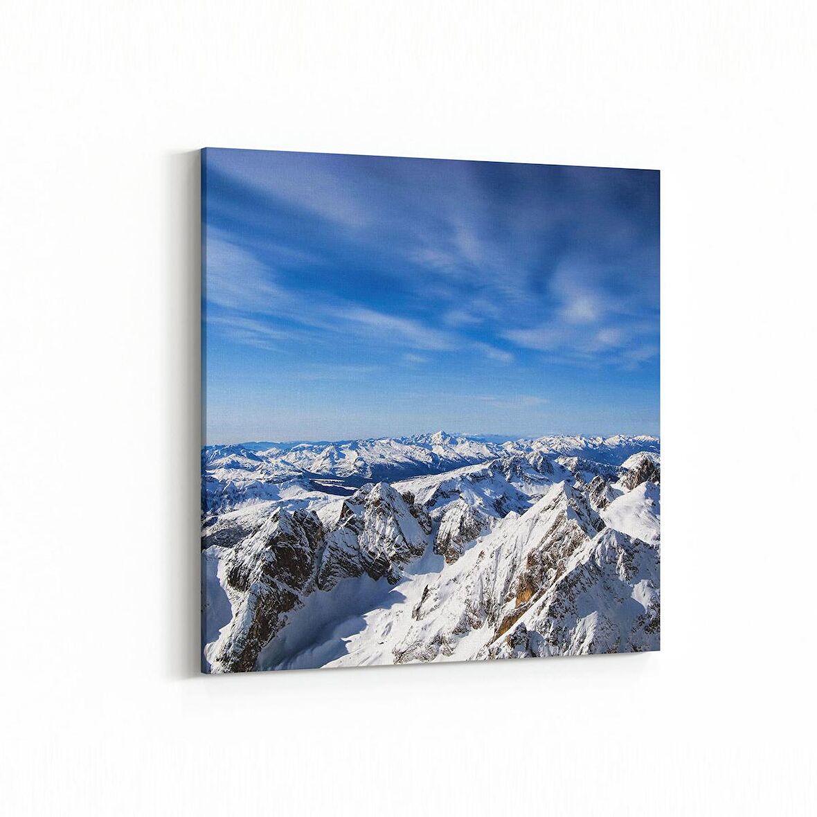 Olla 14278K Doğa / Manzara Görseli Kare Kanvas Tablo (Ölçü: 30X30)