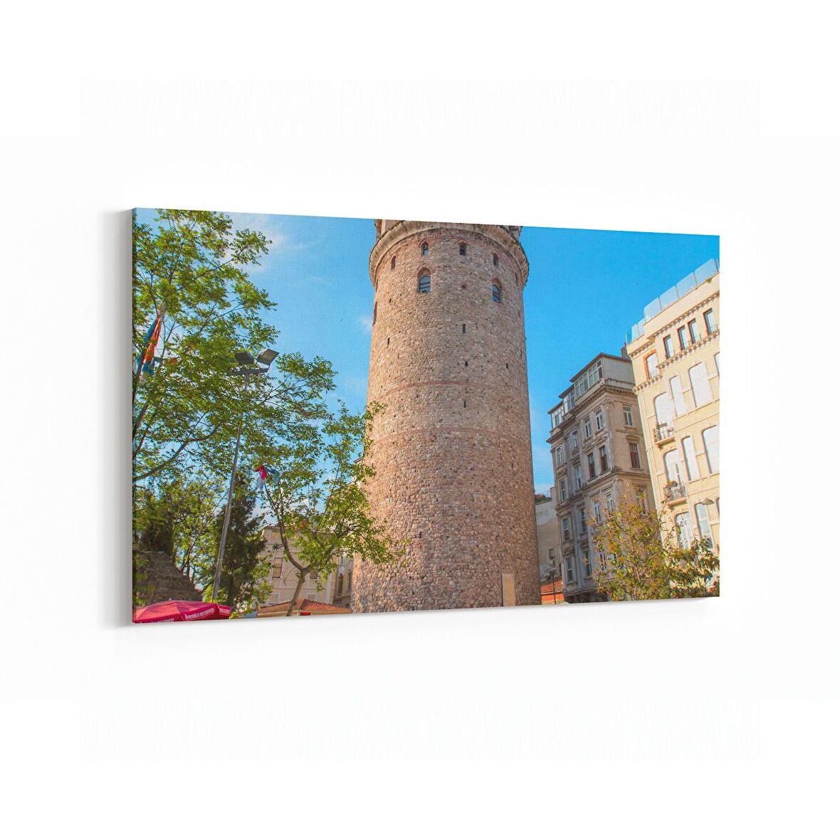 Olla 18691Y Yapı Görseli Yatay Kanvas Tablo (Ölçü: 30X20)