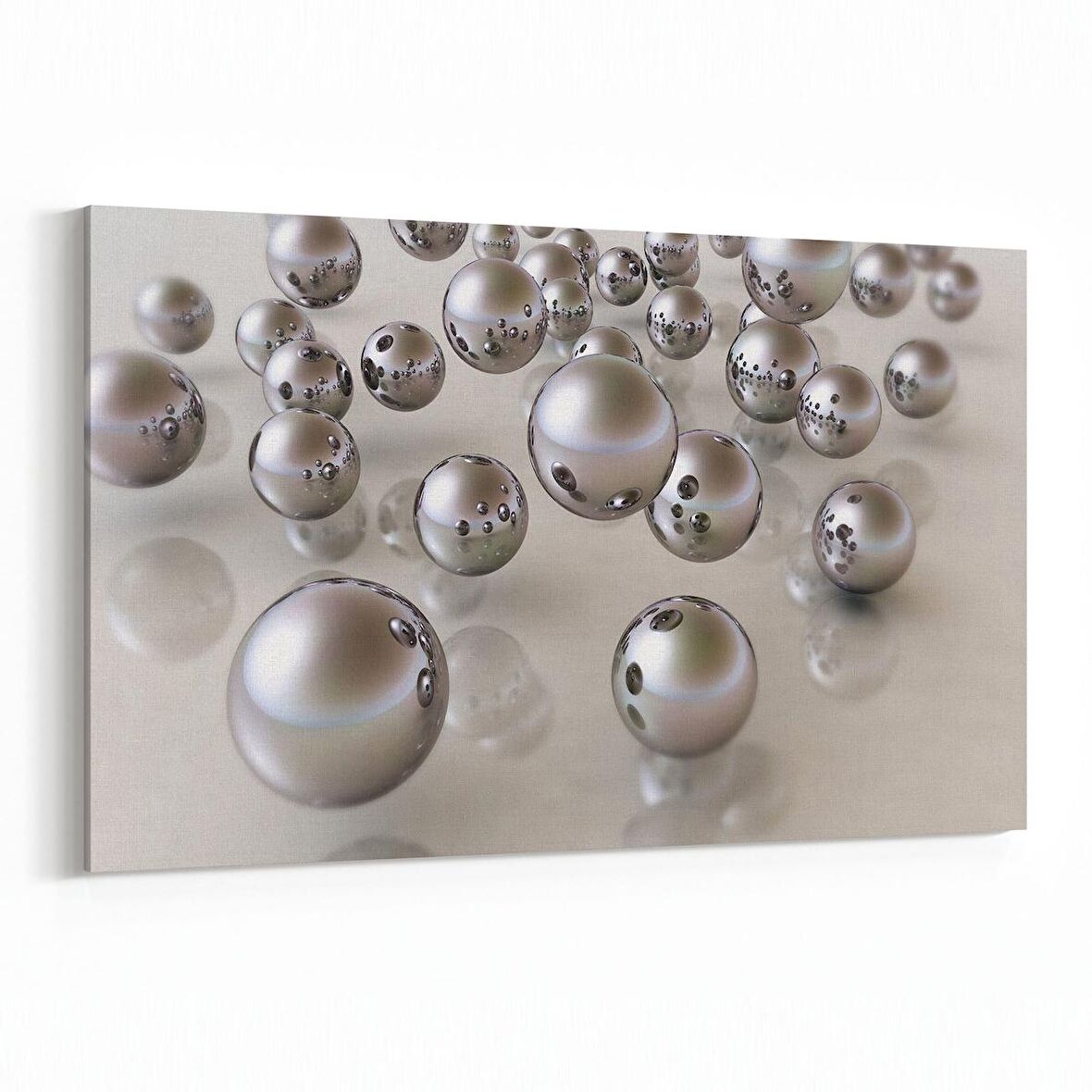 Olla 10068Y Abstract Görsel Yatay Kanvas Tablo (Ölçü: 45X30)