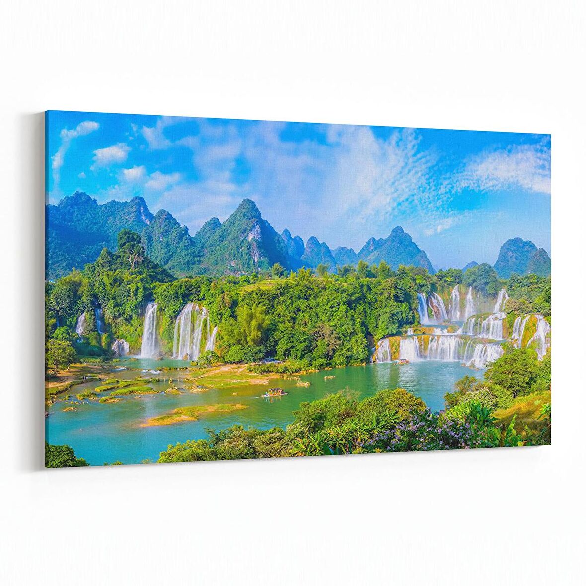 Olla 14521Y Doğa / Manzara Görseli Yatay Kanvas Tablo (Ölçü: 90X60)