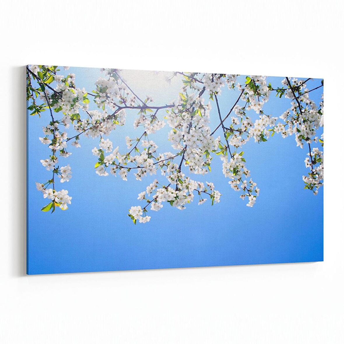 Olla 10909Y Ağaç Görseli Yatay Kanvas Tablo (Ölçü: 150X100)